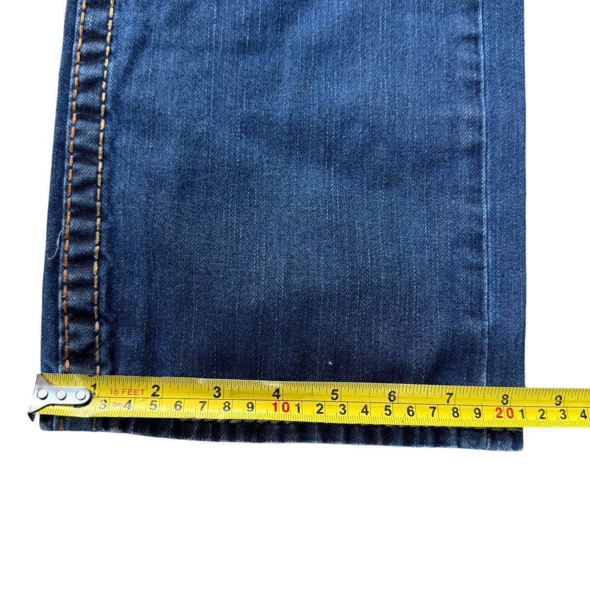 True Religion × Vintage TRUE RELIGION RICKY BIG T STRAIGHT JEANS DENIM VINTAGE Size US 38 / EU 54 - 11 Thumbnail