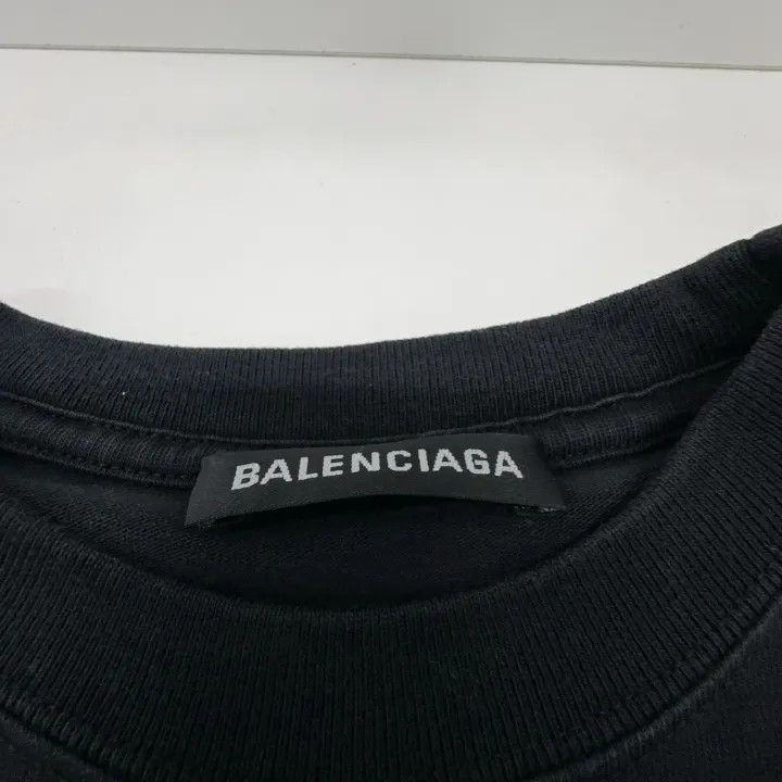 Balenciaga Balenciaga Balenciaga Logo Print Loose Fit TShirt -2507 Size US XXS / EU 40 - 2 Thumbnail