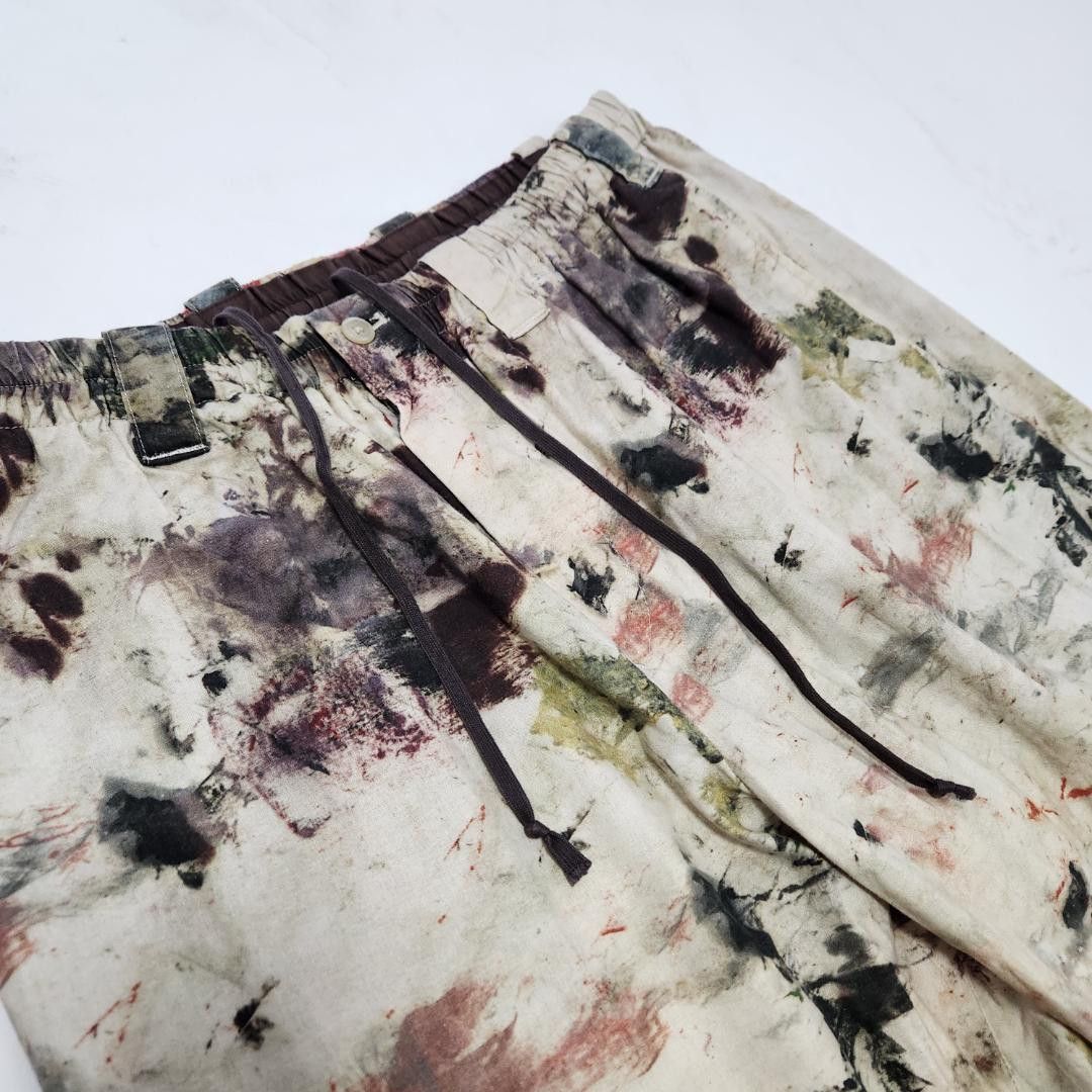 Yohji Yamamoto Yohji Yamamoto POUR HOMME Paint Wide Pants Size US 33 - 3 Thumbnail