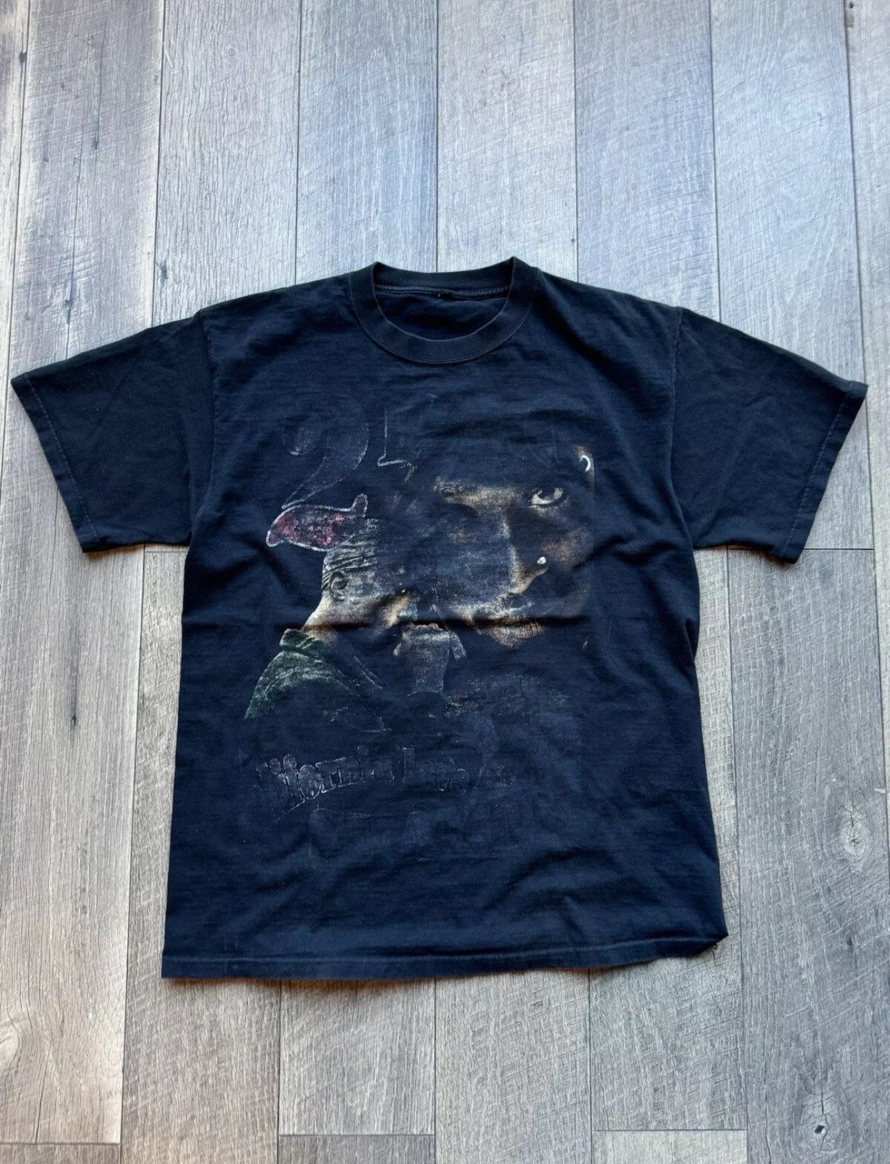 Rap Tees Vintage 90s Bootleg 2pac Tupac Rap Tee California Love Large Size US L / EU 52-54 / 3 - 7 Thumbnail