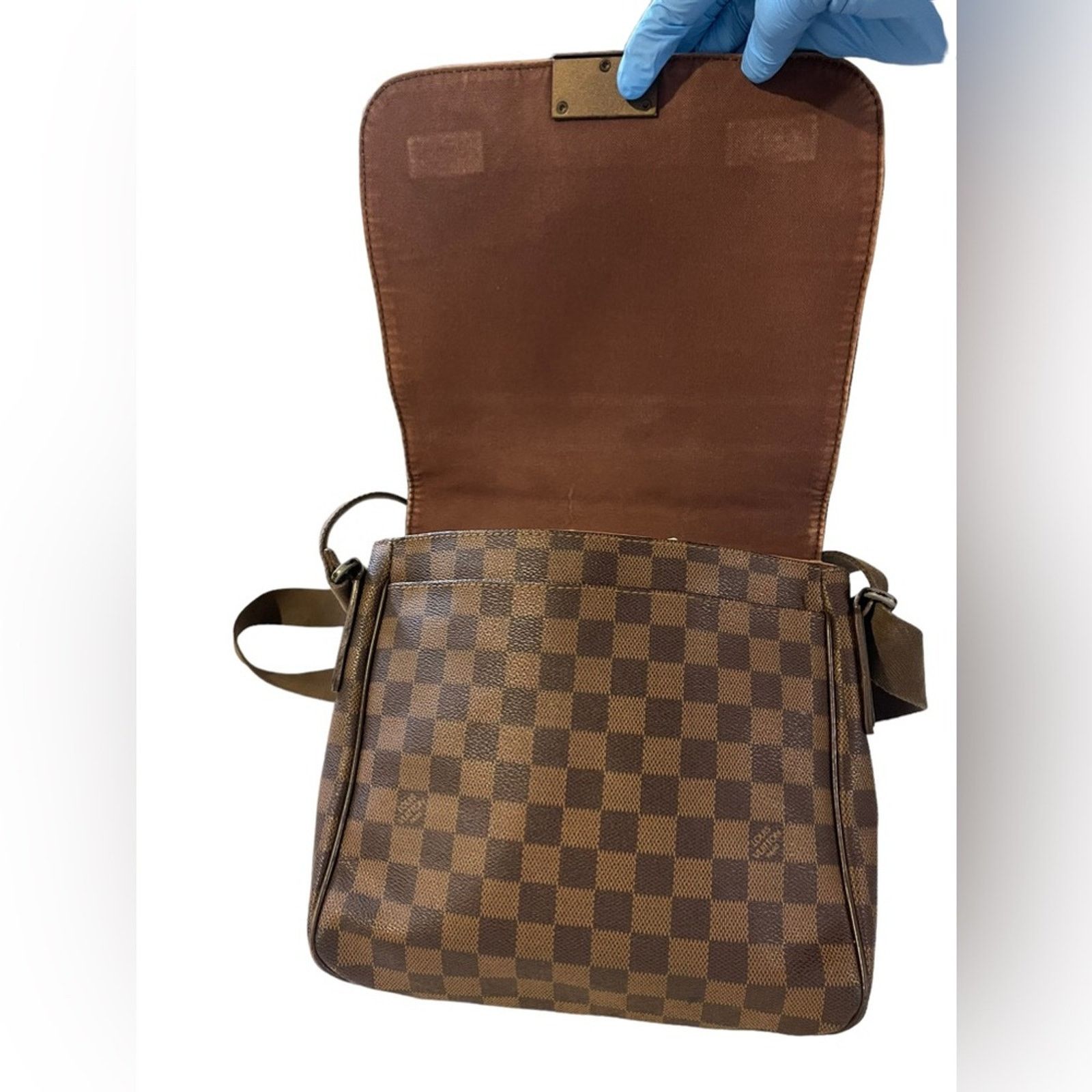Louis Vuitton Louis Vuitton Damier Ebene Canvas District PM Bag Size ONE SIZE - 7 Thumbnail
