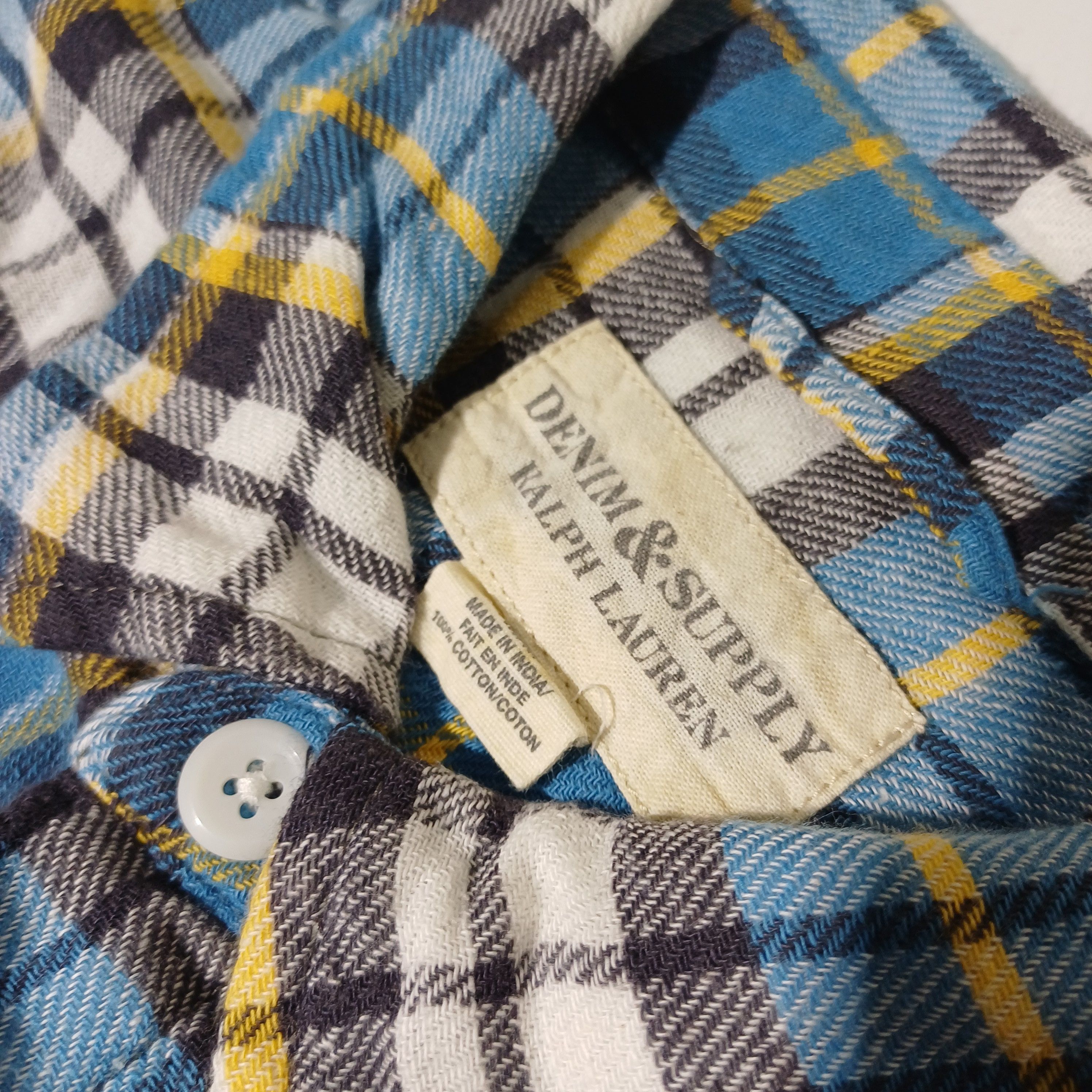 Denim & Supply Ralph Lauren Denim & Supply Lightweight Plaid Flannel Size US M / EU 48-50 / 2 - 3 Thumbnail