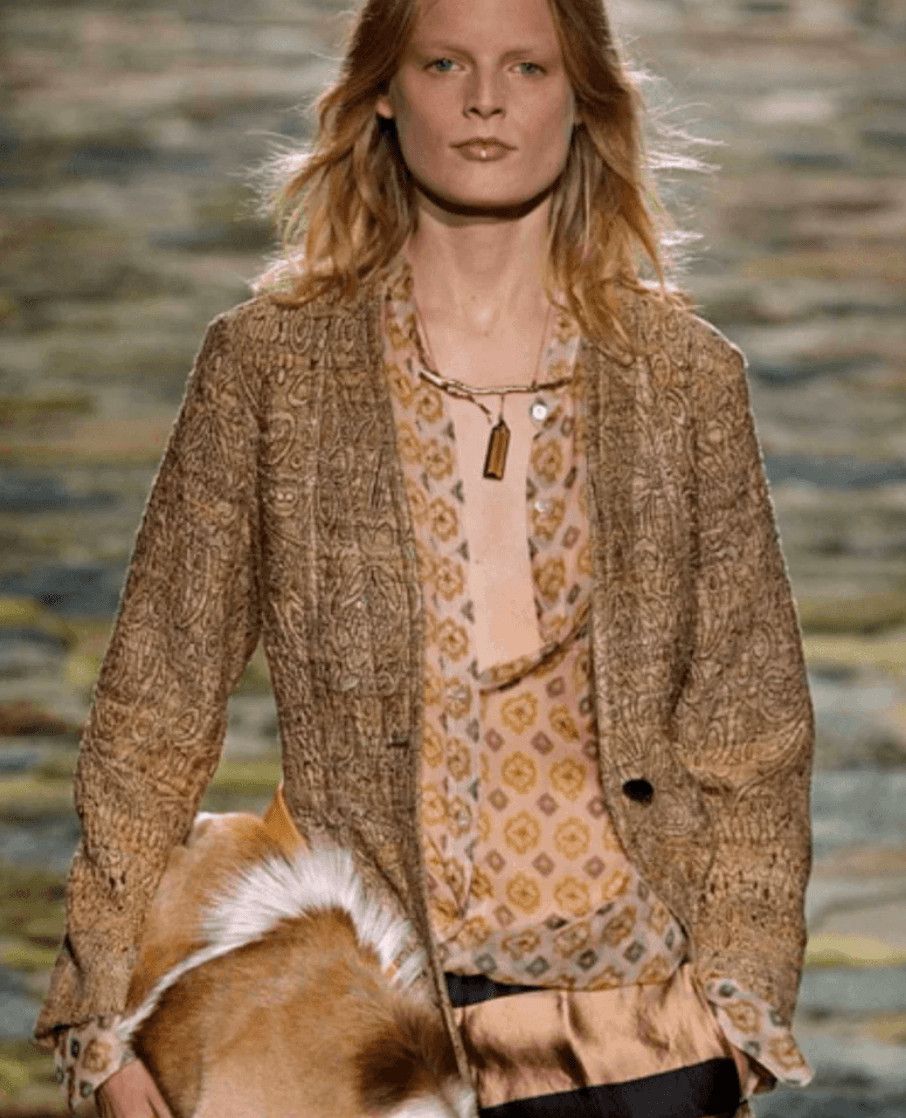 Dries Van Noten SS2015 Dries Van Noten Fur Beige Leather Shoulder Bag Size ONE SIZE - 4 Thumbnail