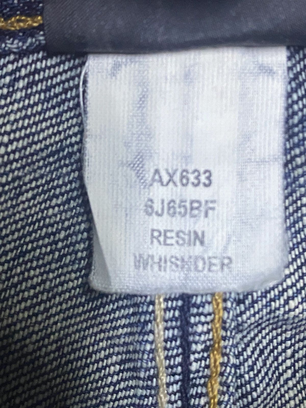Armani Exchange Armani Exchange USA Grunge Distressed Loose Jeans Size US 31 - 18 Thumbnail
