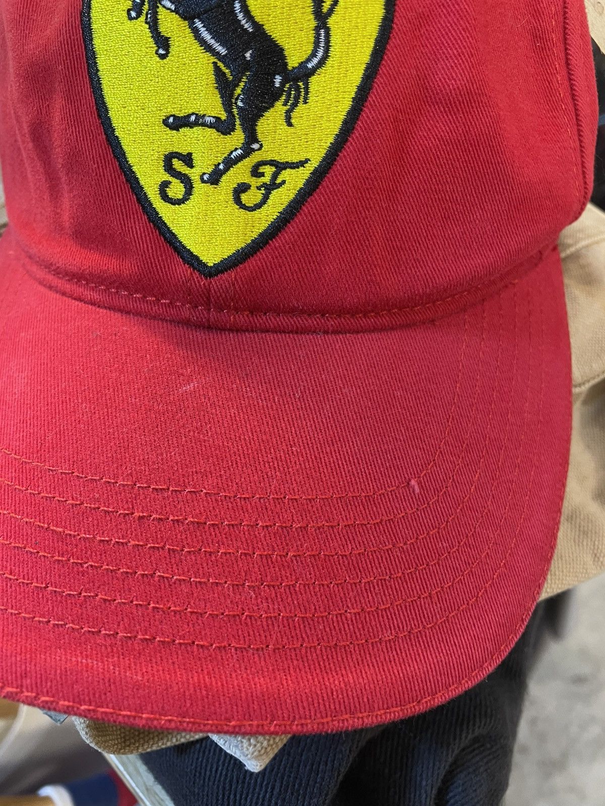Ferrari Vintage F1 Ferrari Cap Size ONE SIZE - 6 Thumbnail