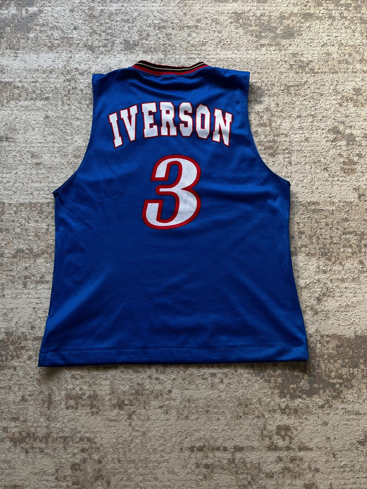 Champion Champion Sz M Sixers Iverson 2000s Rare Size US M / EU 48-50 / 2 - 7 Thumbnail