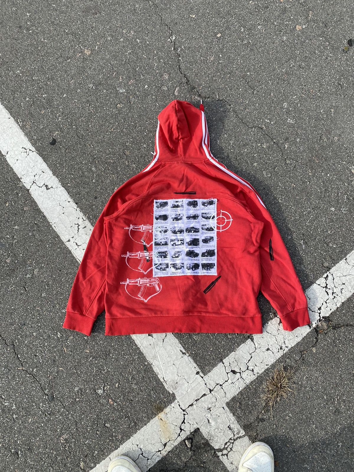 Adidas Adidas Custom hoodie Size US XL / EU 56 / 4 - 2 Thumbnail