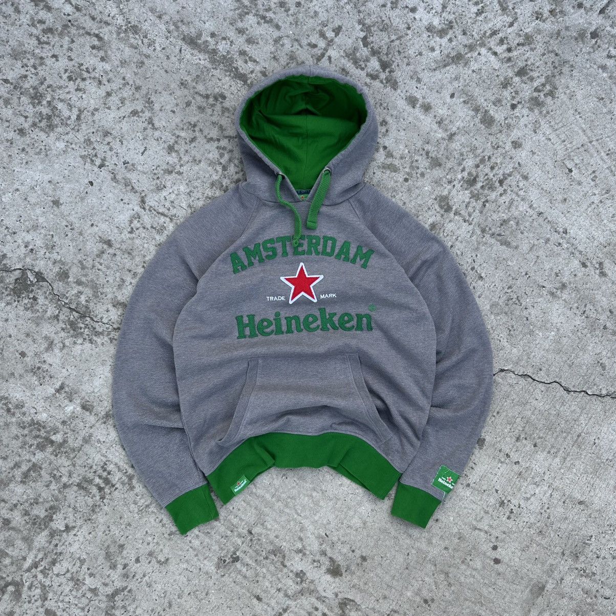 La Fam Amsterdam Vintage Japanese Style Amsterdam Heineken Hoodie Size M Beer Size US M / EU 48-50 / 2 - 1 Thumbnail