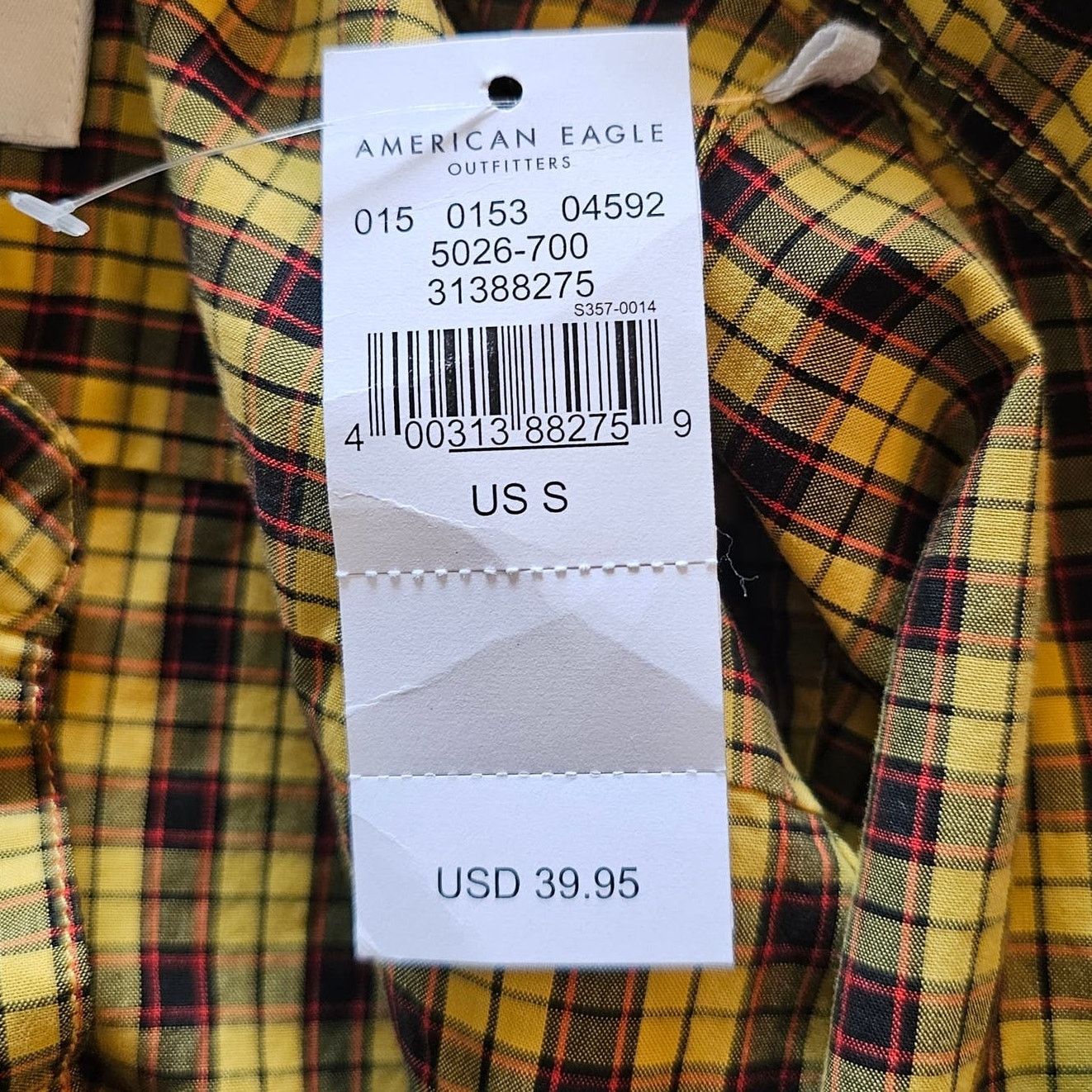 American Eagle Outfitters NWT Men's American Eagle Classic Fit Shirt Size Small Size US S / EU 44-46 / 1 - 4 Thumbnail