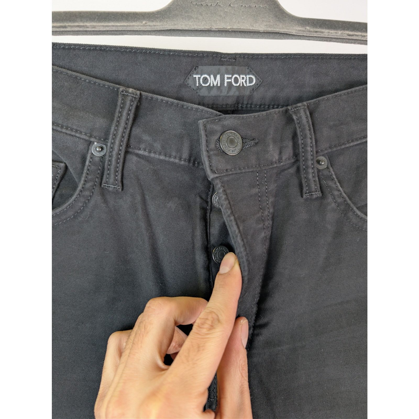 Tom Ford o1rshd1 Straight Jeans in Black Size US 32 / EU 48 - 7 Thumbnail