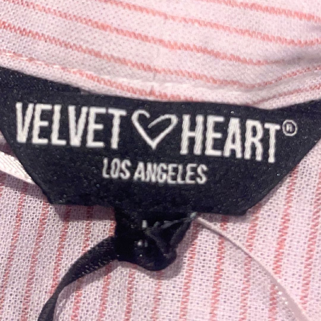 Other Velvet Heart Nelly Stripe Belted Kimono Top 100% Linen NWT Size M / US 6-8 / IT 42-44 - 3 Thumbnail