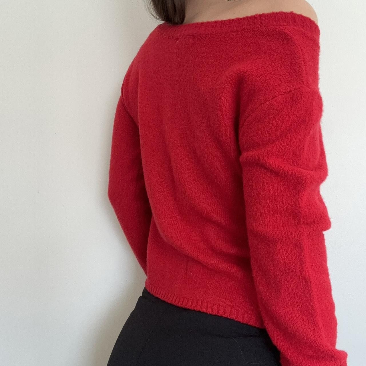 Other Red sequin sweater bow print, holiday Christmas Size S / US 4 / IT 40 - 5 Thumbnail