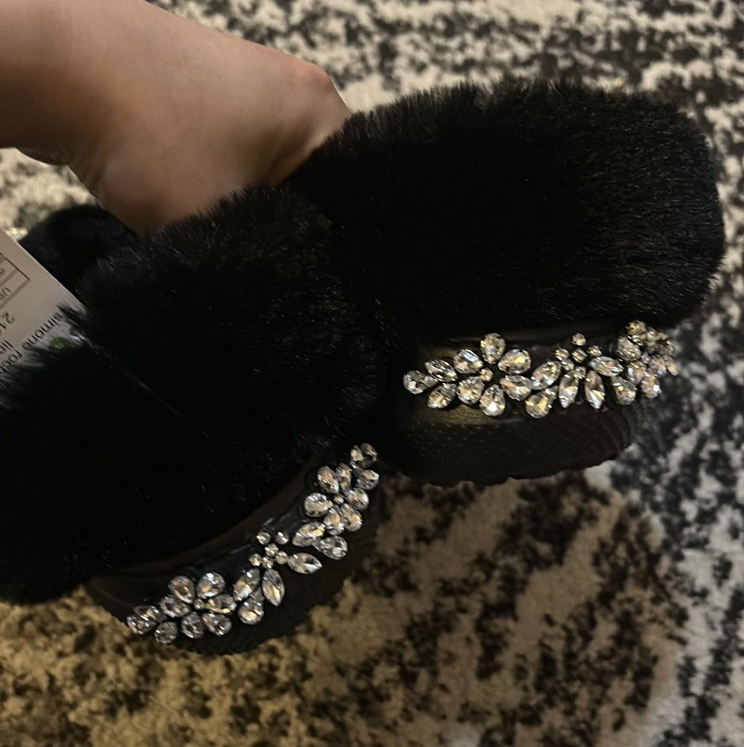 Crocs × Simone Rocha Crocs X Simone Rocha Classic Faux Fur Lined Clog Size US 10 / IT 40 - 5 Thumbnail