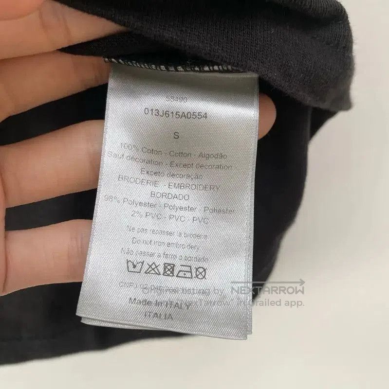 Dior Dior Black Cotton Men's T-Shirt . Size US S / EU 44-46 / 1 - 5 Thumbnail
