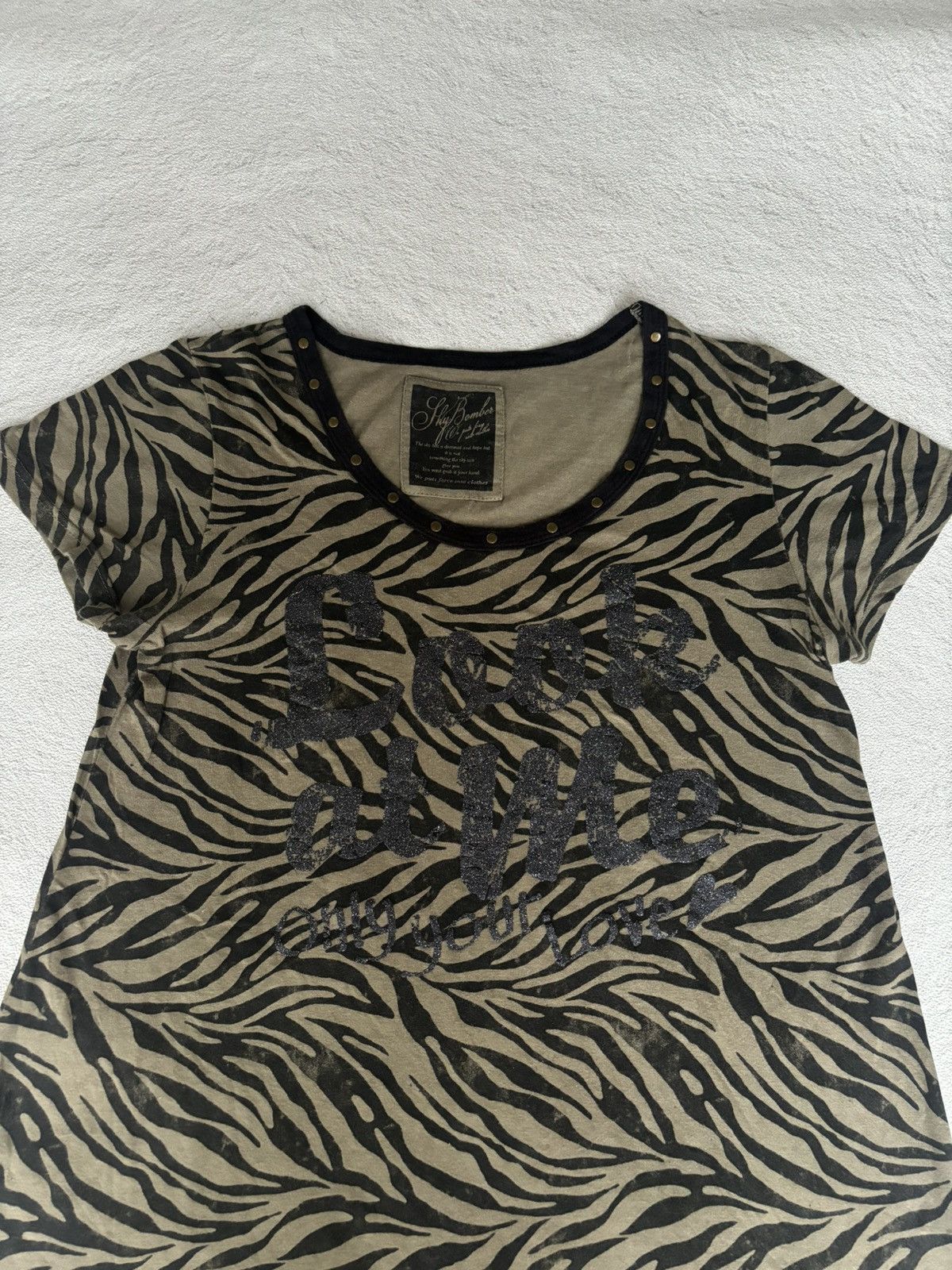 Hysteric Glamour Y2k sky bomber ifsixwasnine punk style tshirt Size L / US 10 / IT 46 - 2 Thumbnail
