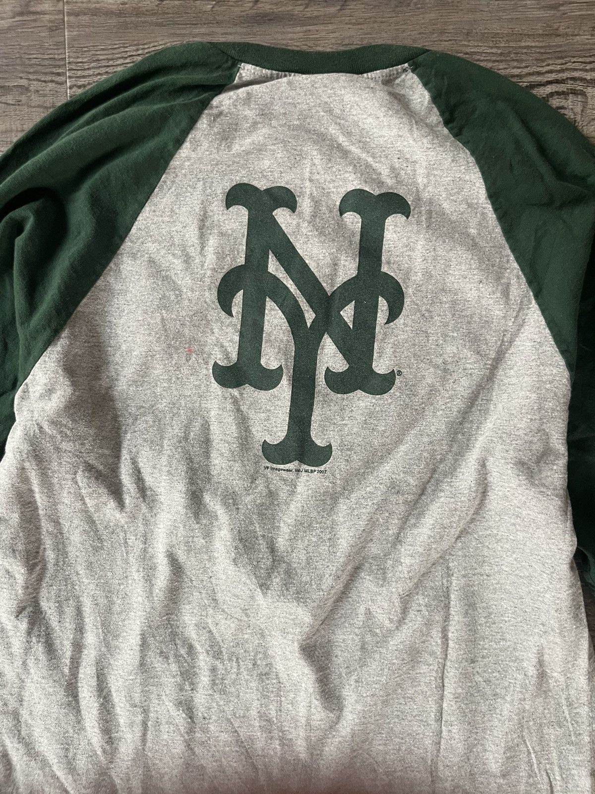 MLB × Vintage Vintage 90s y2k Mets Longsleeve Size US L / EU 52-54 / 3 - 3 Thumbnail
