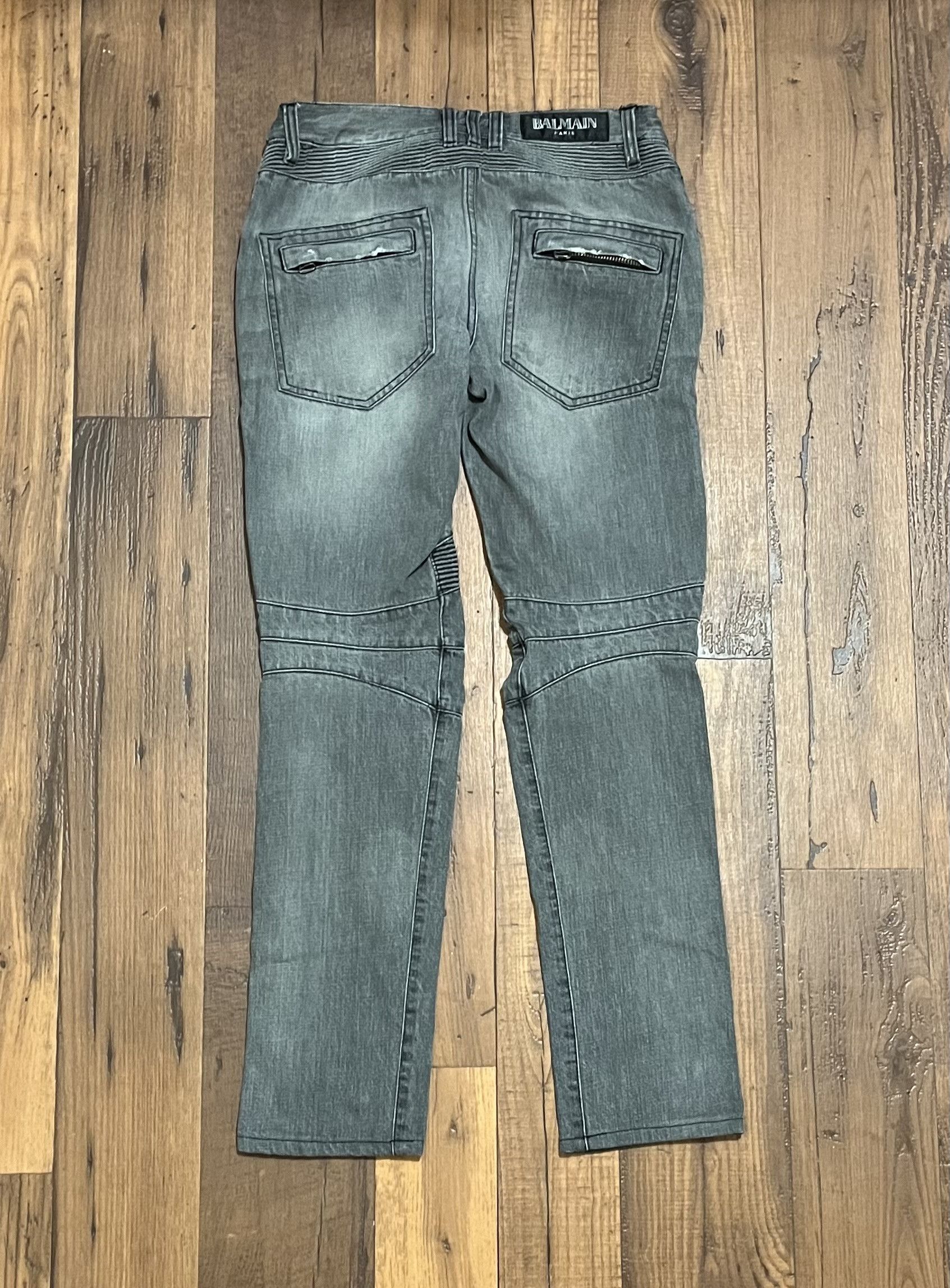 Balmain Balmain biker jeans denim pants Size US 30 / EU 46 - 2 Thumbnail