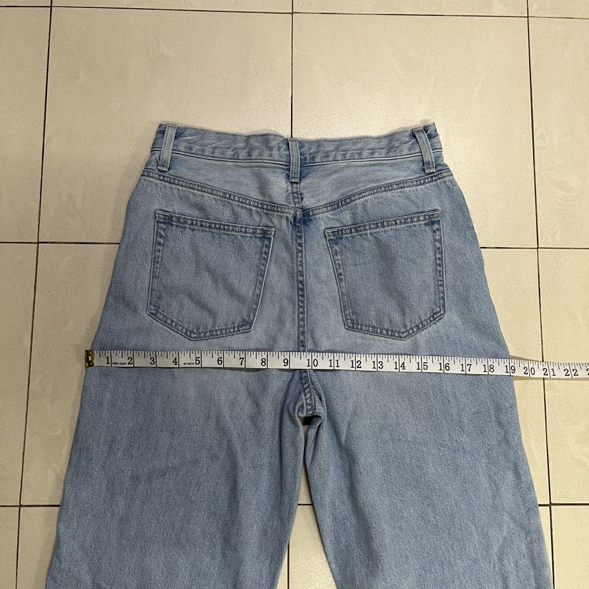 Japanese Brand × Uniqlo × Vintage Uniqlo Baggy Wide Jeans Size US 28 / EU 44 - 11 Thumbnail
