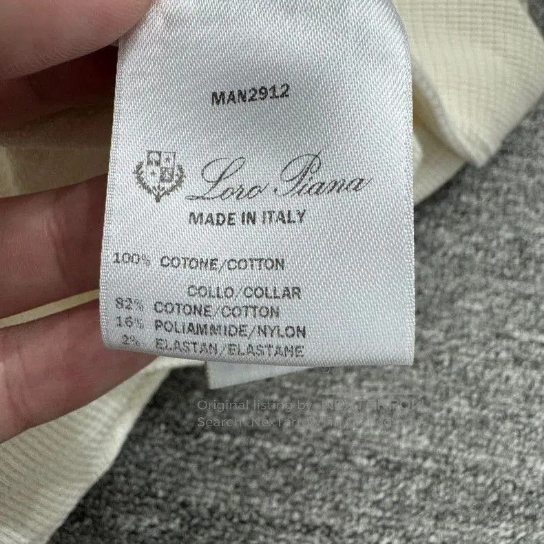 Loro Piana Loro Piana Striped Short Sleeve T-shirt. Size US XXL / EU 58 / 5 - 3 Thumbnail