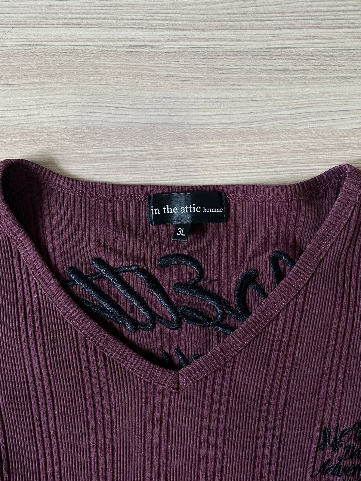 Japanese Brand In The Attic Homme Embroidered Long Sleeve Size US L / EU 52-54 / 3 - 5 Thumbnail