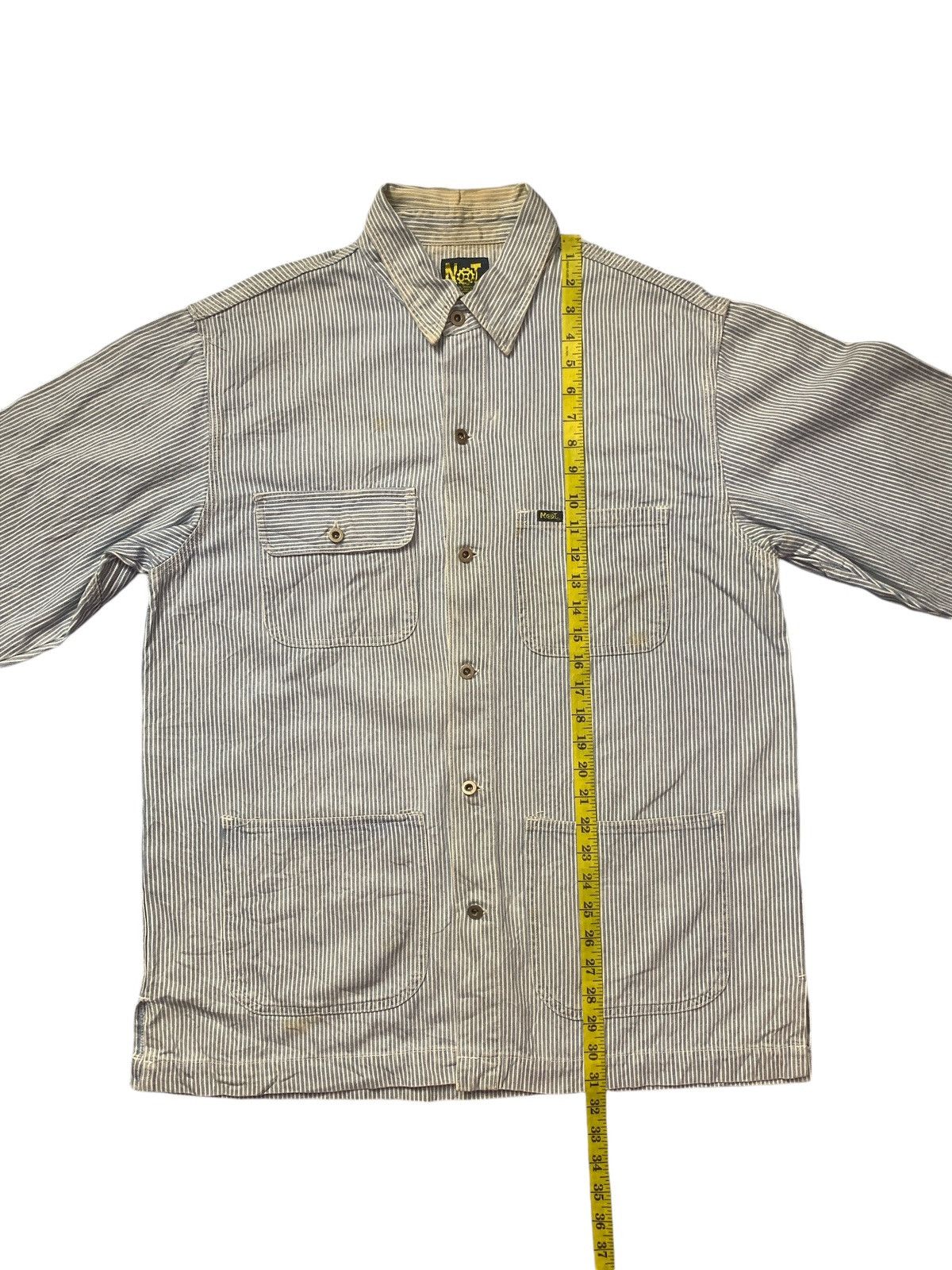 Japanese Brand Rare Design Not Sunlucas Hickory Chore Jackets Size US M / EU 48-50 / 2 - 11 Thumbnail