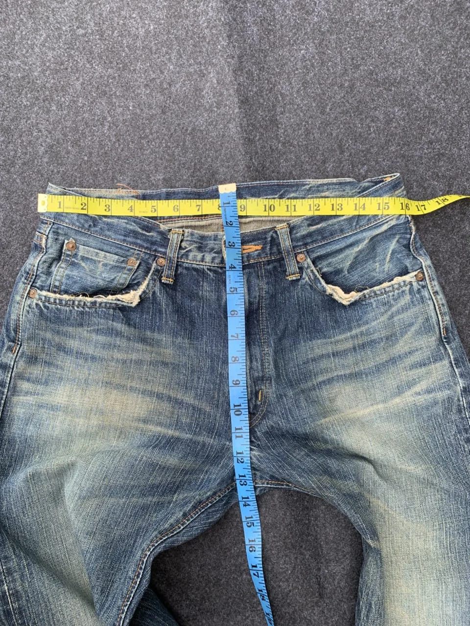 Edwin Vintage Edwin 505zx selvedge fucking faded jeans. Size US 32 / EU 48 - 5 Thumbnail