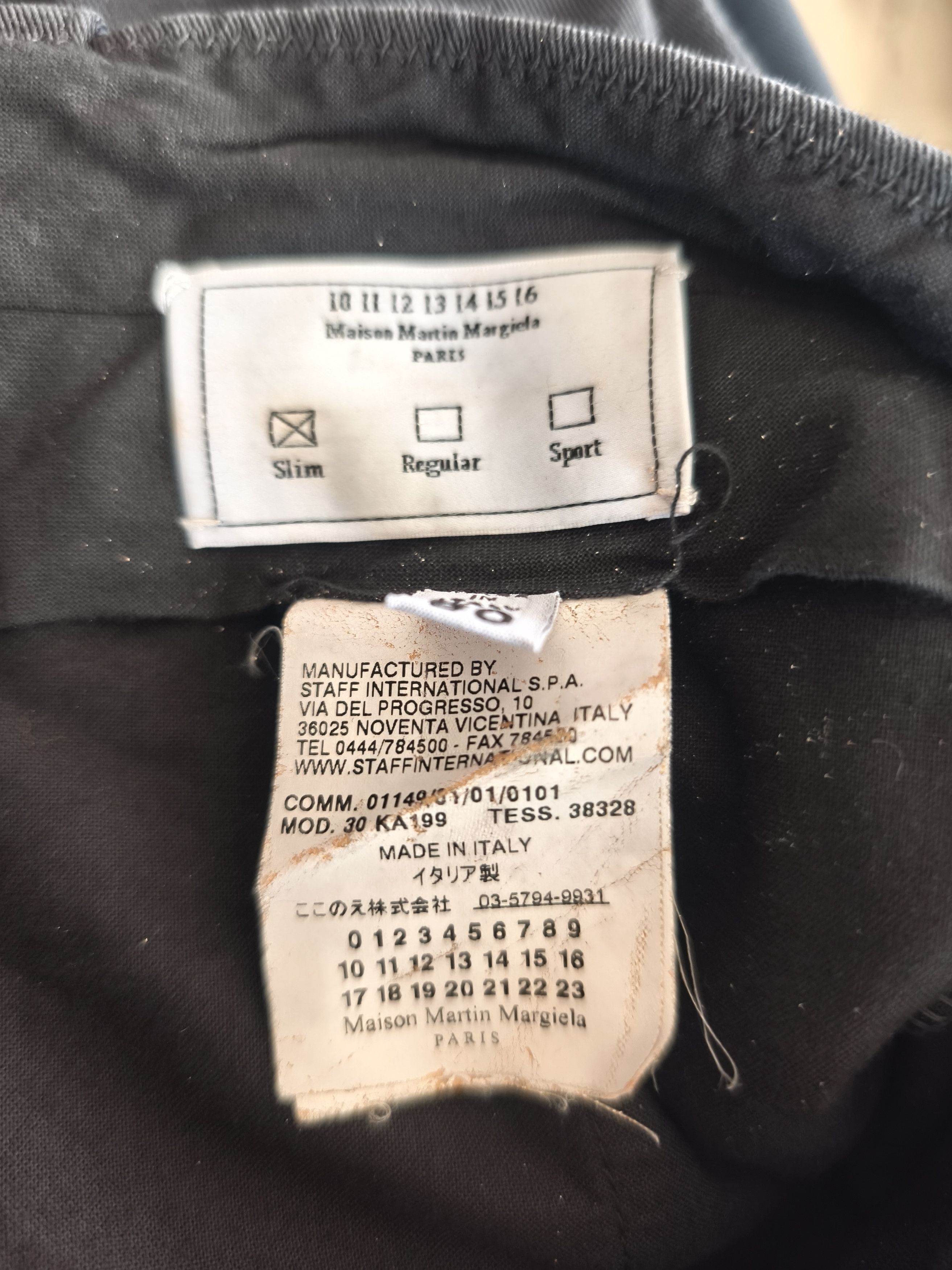 Maison Margiela Maison Margiela Line 10 Pants - 2001 Size US 34 / EU 50 - 11 Thumbnail