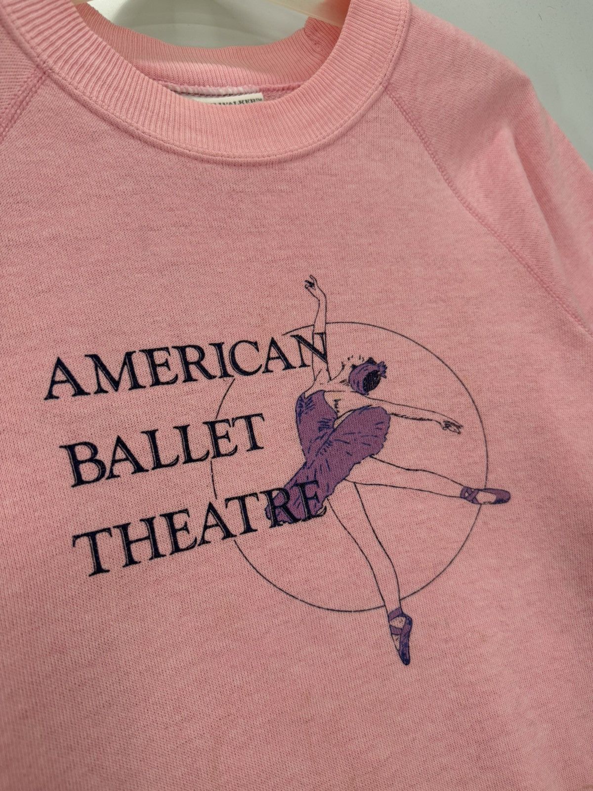American Apparel American Ballet Theatre Ballerina Sweat Raglan 90s Aesthetic Size US S / EU 44-46 / 1 - 6 Thumbnail