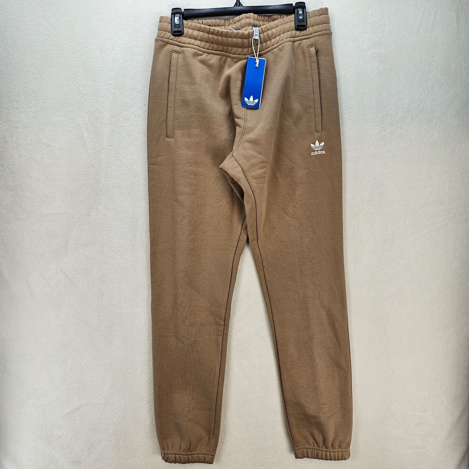 Adidas ADIDAS ORIGINALS MEN'S MEDIUM KHAKI SWEATPANTS JW3614 NWT Size US 32 / EU 48 - 1 Thumbnail
