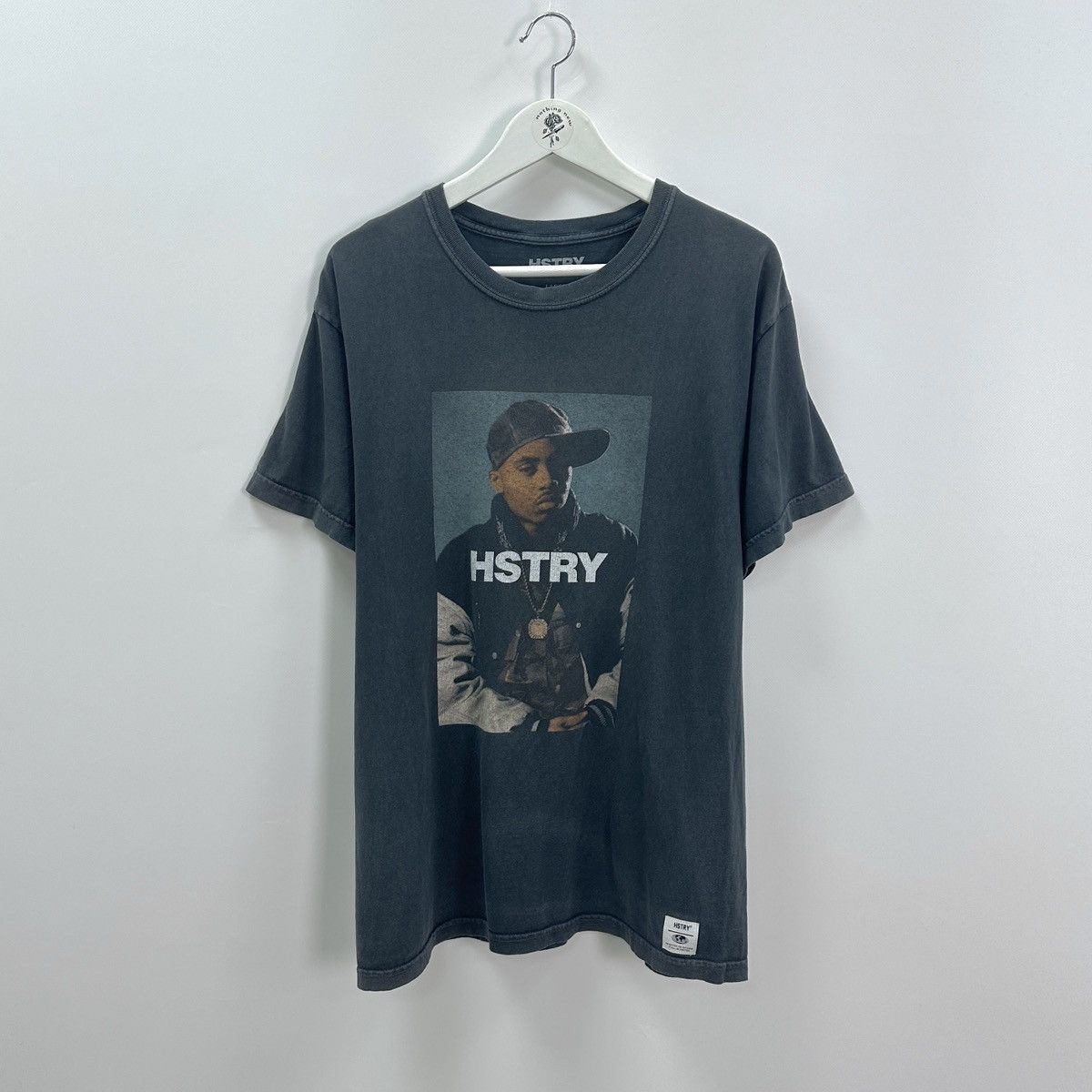 Rap Tees Vintage 00s Nas Hstry Washed Tee y2k Rap og hip hop hype 90s Size US L / EU 52-54 / 3 - 1 Thumbnail