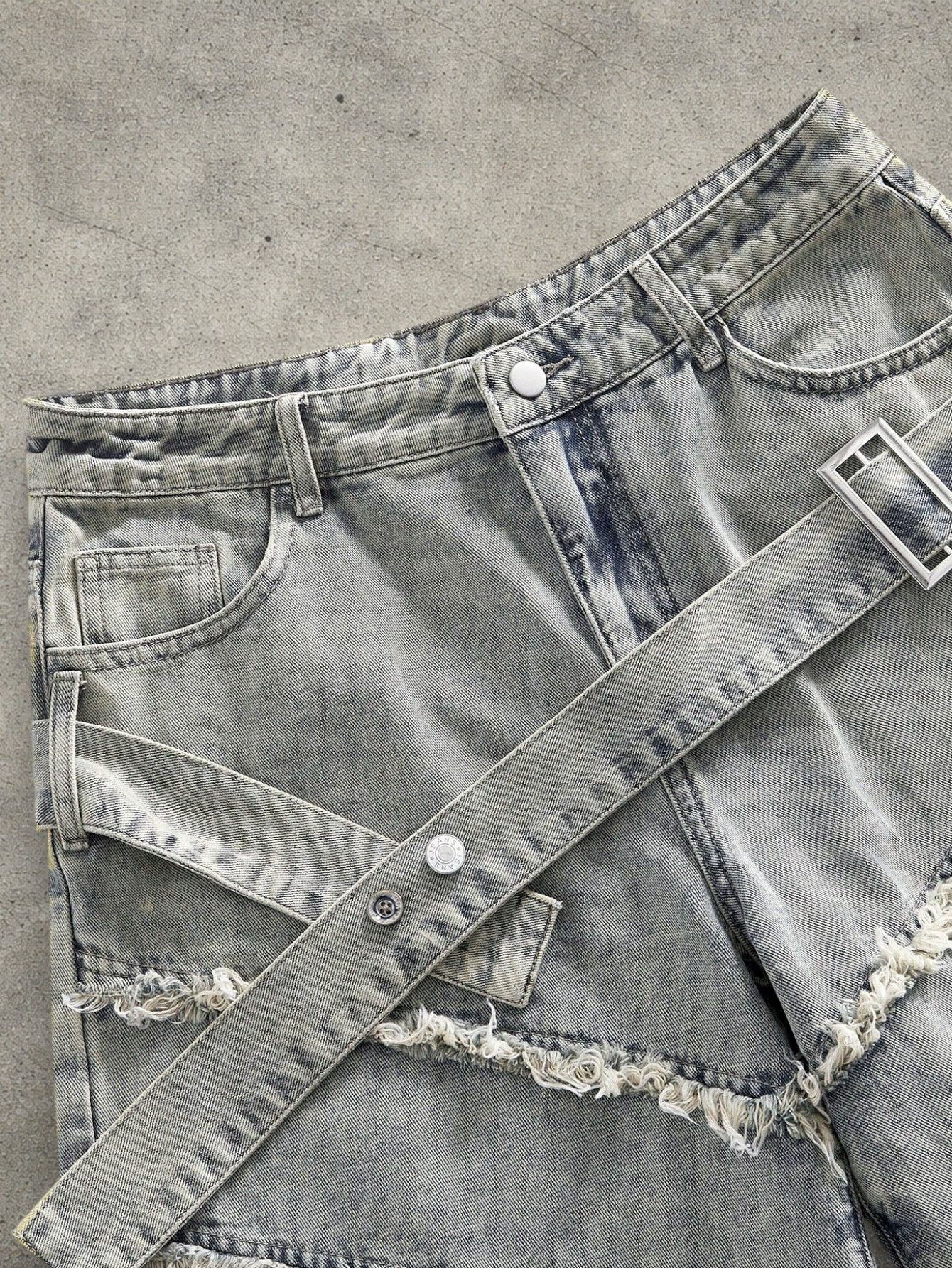 Vintage Opium denim shorts Size US 32 / EU 48 - 3 Thumbnail