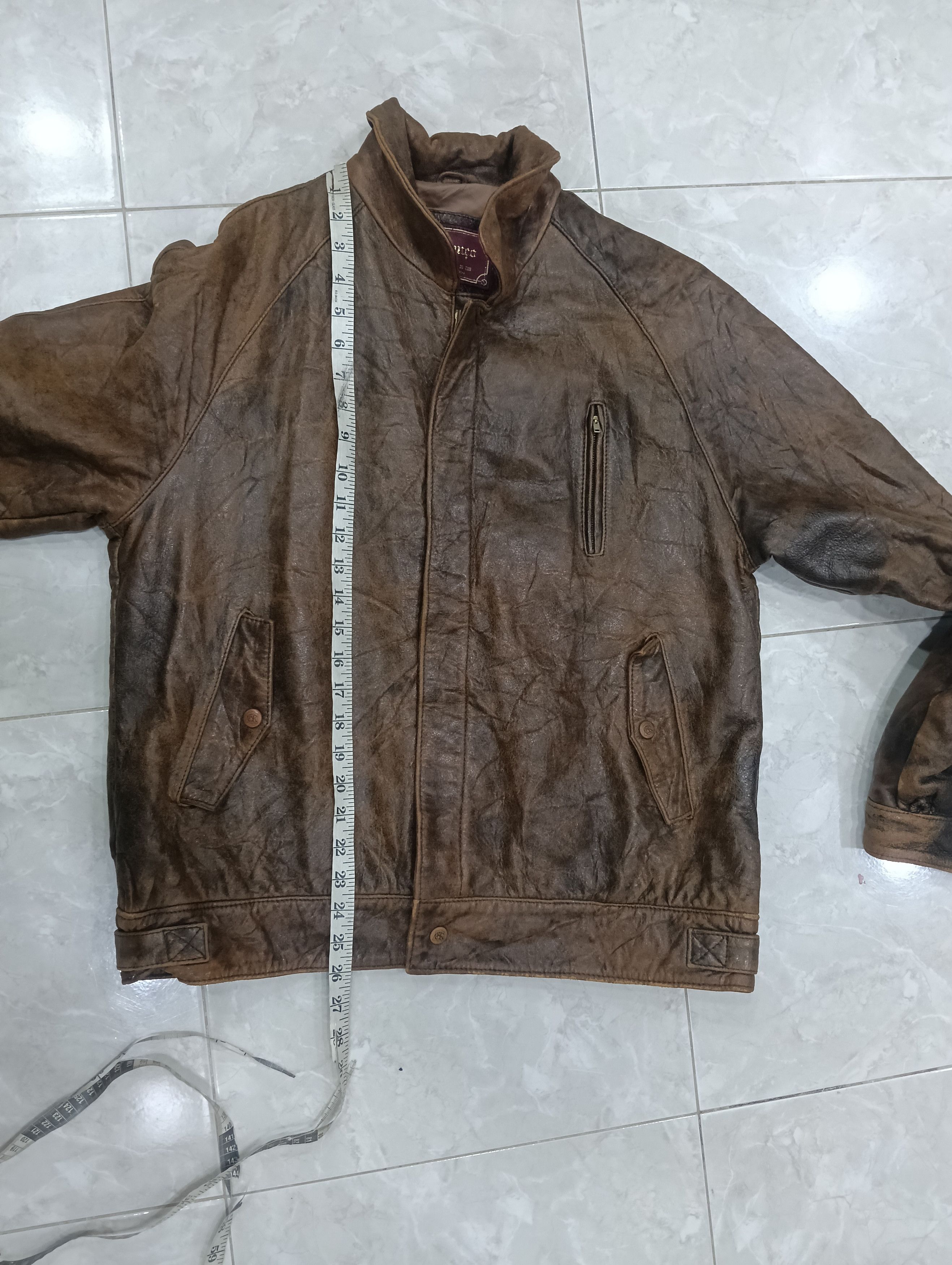 Beauty Beast × Japanese Brand Vintage Esporonco Leather Jacket Size US L / EU 52-54 / 3 - 12 Thumbnail