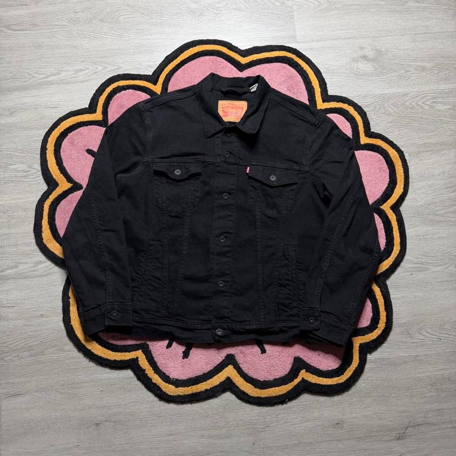Levi's × Supreme SUPREME x LEVIS TRUCKER DENIM JEAN JACKET BLACK