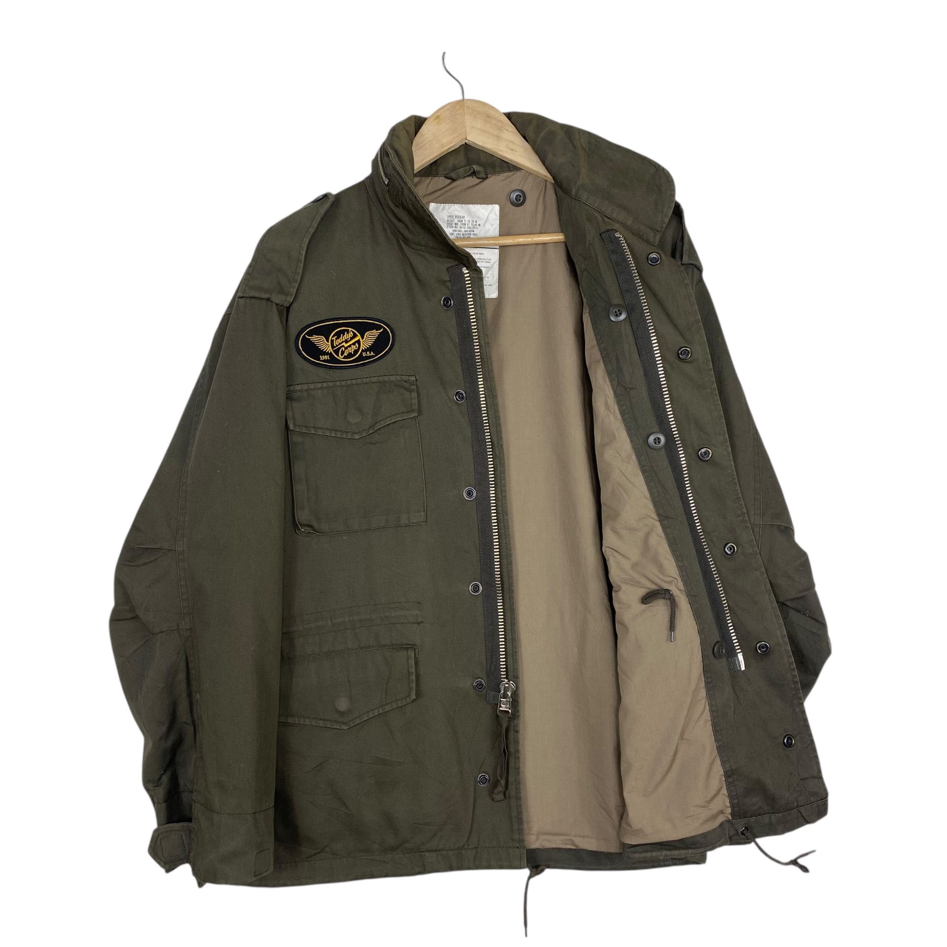 Tedman 💥 TED COMPANY LUCKY DEVIL FIELD JACKET Size US L / EU 52-54 / 3 - 6 Thumbnail