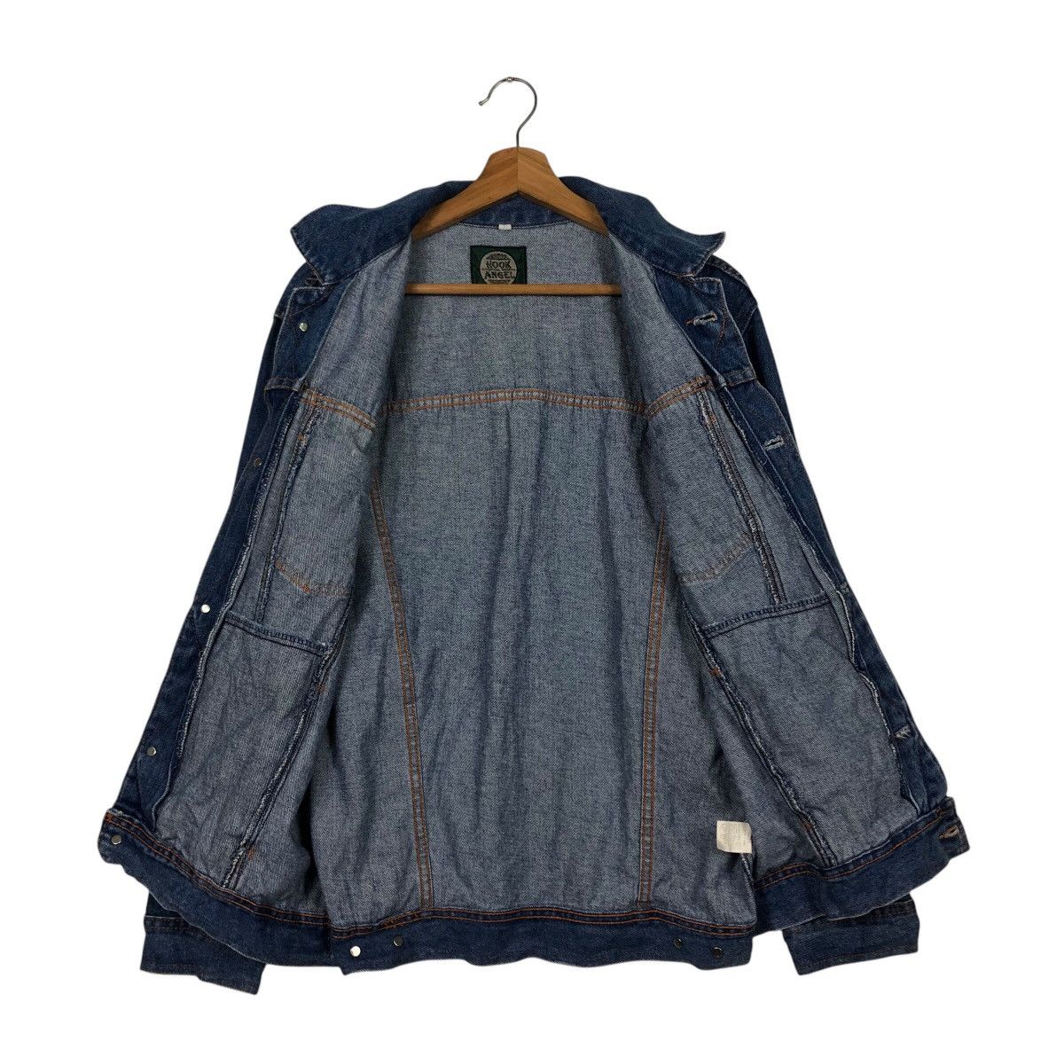 Hysteric Glamour 📌Vintage Biker Denim Jacket Hook Angel Multi Pocket Size US M / EU 48-50 / 2 - 14 Thumbnail