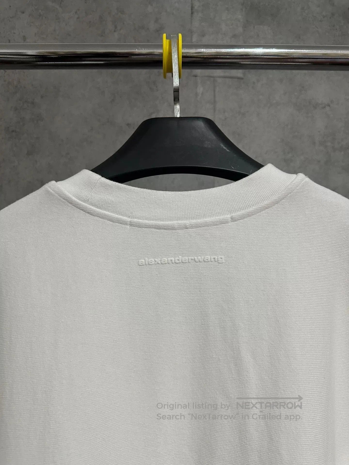 Alexander Wang Alexander Wang Logo Print Short-Sleeve T-Shirt. Size US L / EU 52-54 / 3 - 6 Thumbnail