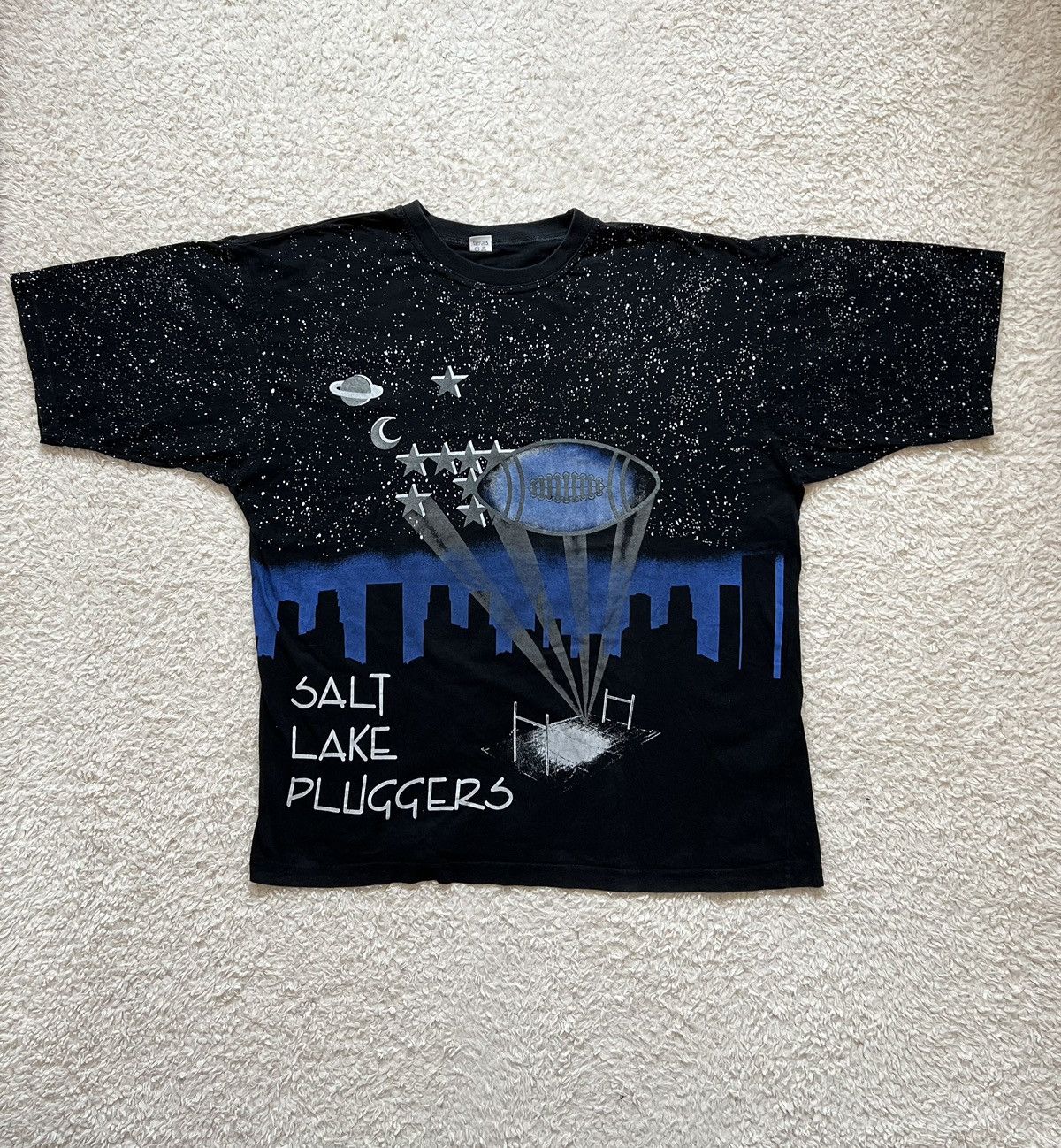 Vintage Koszulka Enjoy Vintage 90’s Rugby Print Size US XXL / EU 58 / 5 - 3 Thumbnail