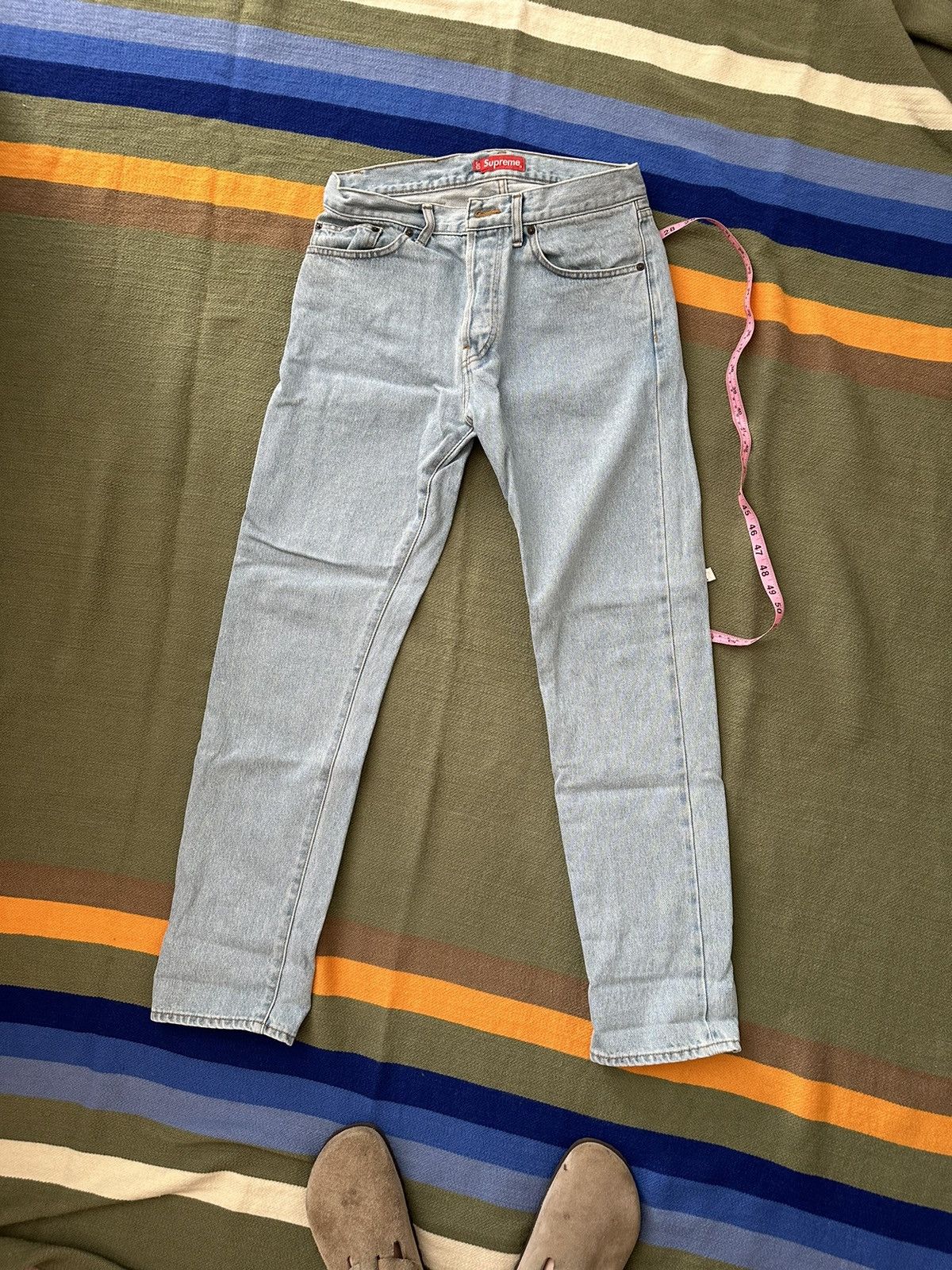 image of Supreme Japanese Selvedge Denim in Blue, Men's (Size 30)