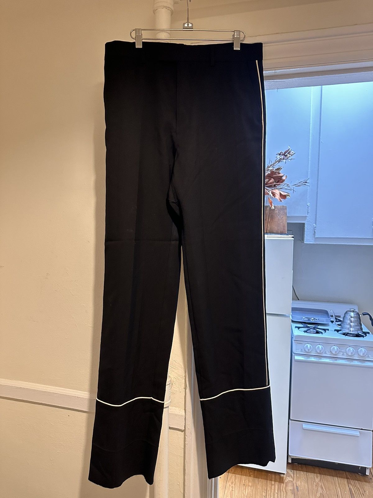 Gucci GUCCI FW16 ALESSANDRO MICHELE PIPING TROUSER Size 48R - 2 Thumbnail