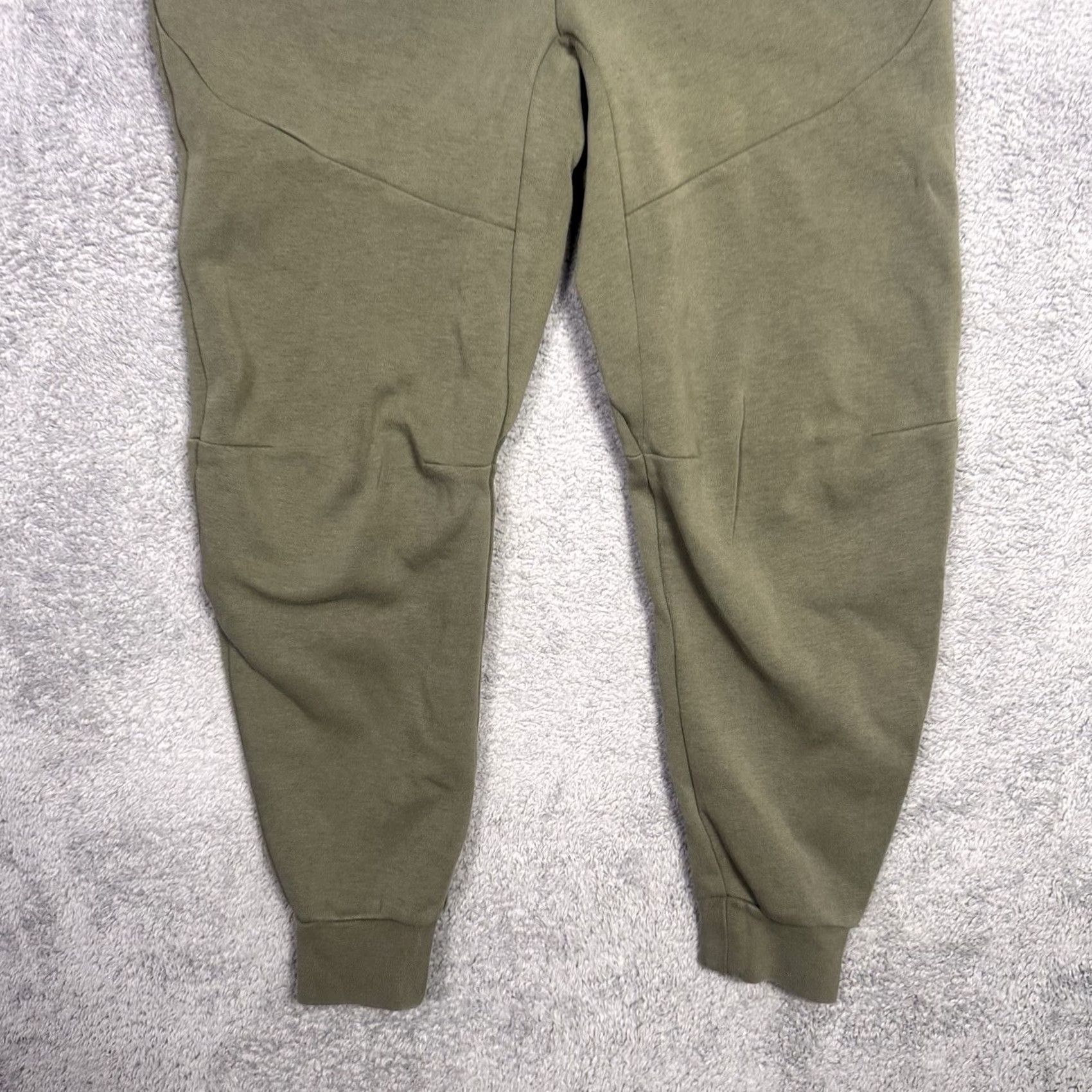 Nike Nike Tech Fleece Pants Mens S Joggers Athletic Sweatpants Olive Army CU4495 Size US 29 - 2 Thumbnail