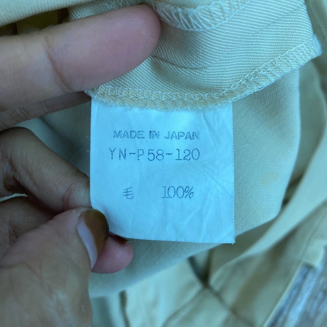 Yohji Yamamoto Vintage 80’ YOHJI YAMAMOTO Y’s Oversized Pant Trouser Slack Size 28" / US 6 / IT 42 - 6 Thumbnail