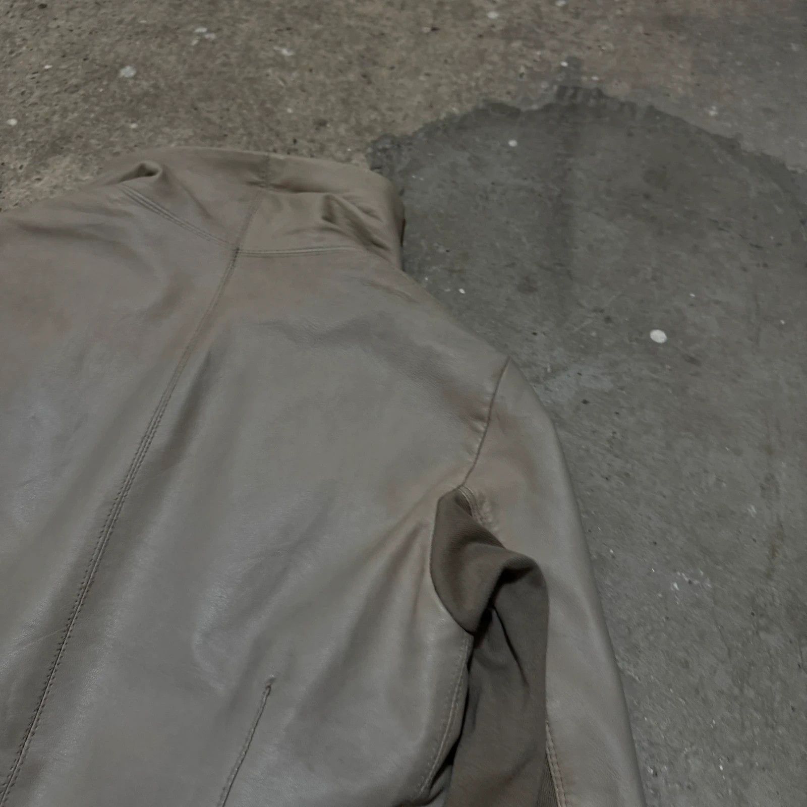 Other Rick owens style leather jacket Size S / US 4 / IT 40 - 14 Thumbnail