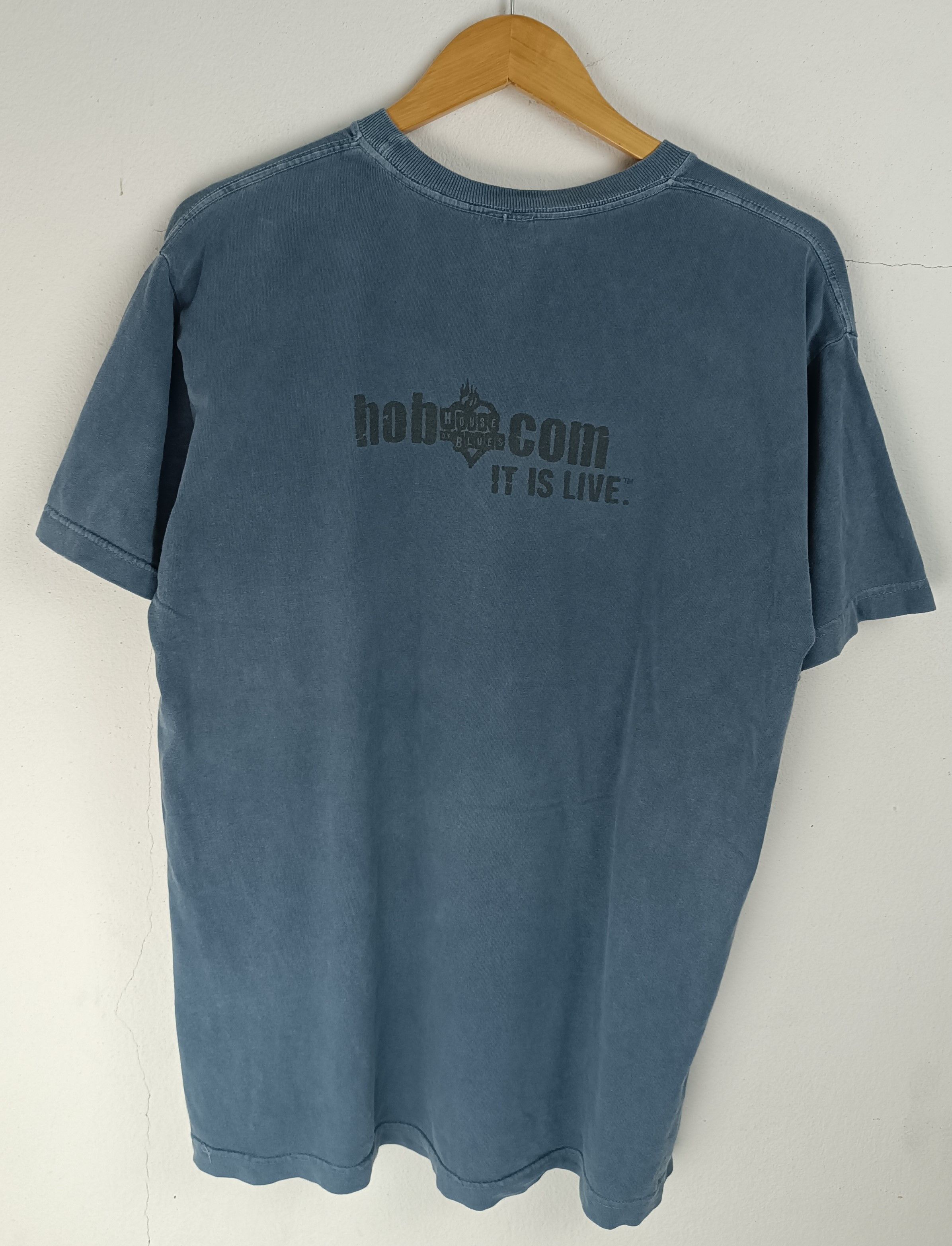 Band Tees VINTAGE Y2K HOUSE OF BLUES NEW ORLEANS TEE hard rock music Size US L / EU 52-54 / 3 - 4 Thumbnail