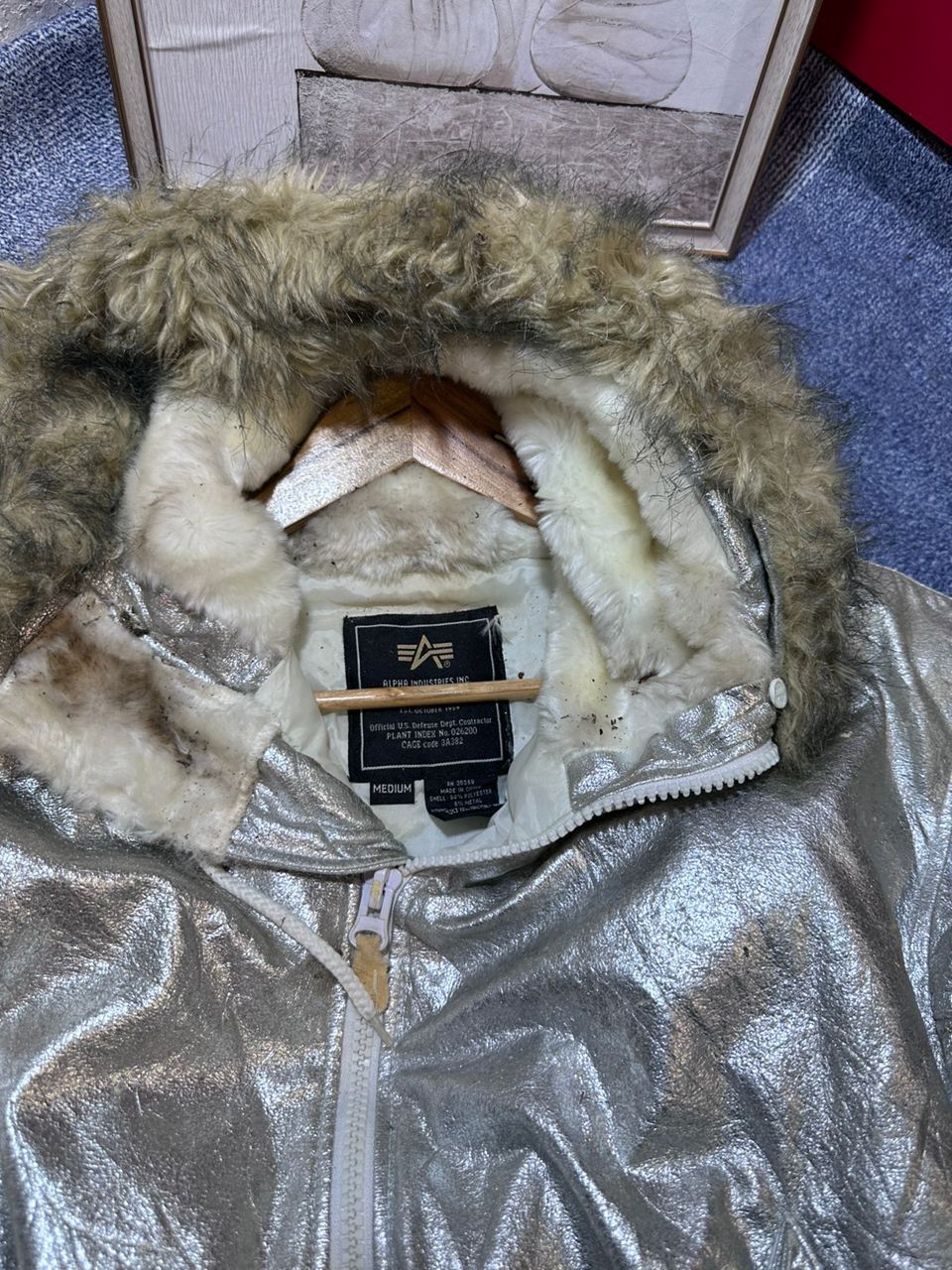 Alpha Industries ALPHA INDUSTRIES N-2B Metallic Bomber Jacket Size US M / EU 48-50 / 2 - 4 Thumbnail