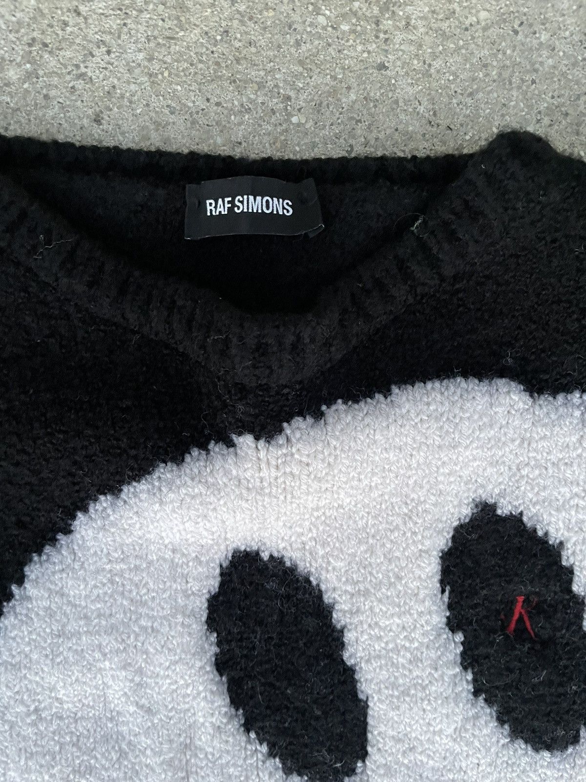 Raf Simons Raf Simons Smiley Wool Sweater Size US XXS / EU 40 - 4 Thumbnail