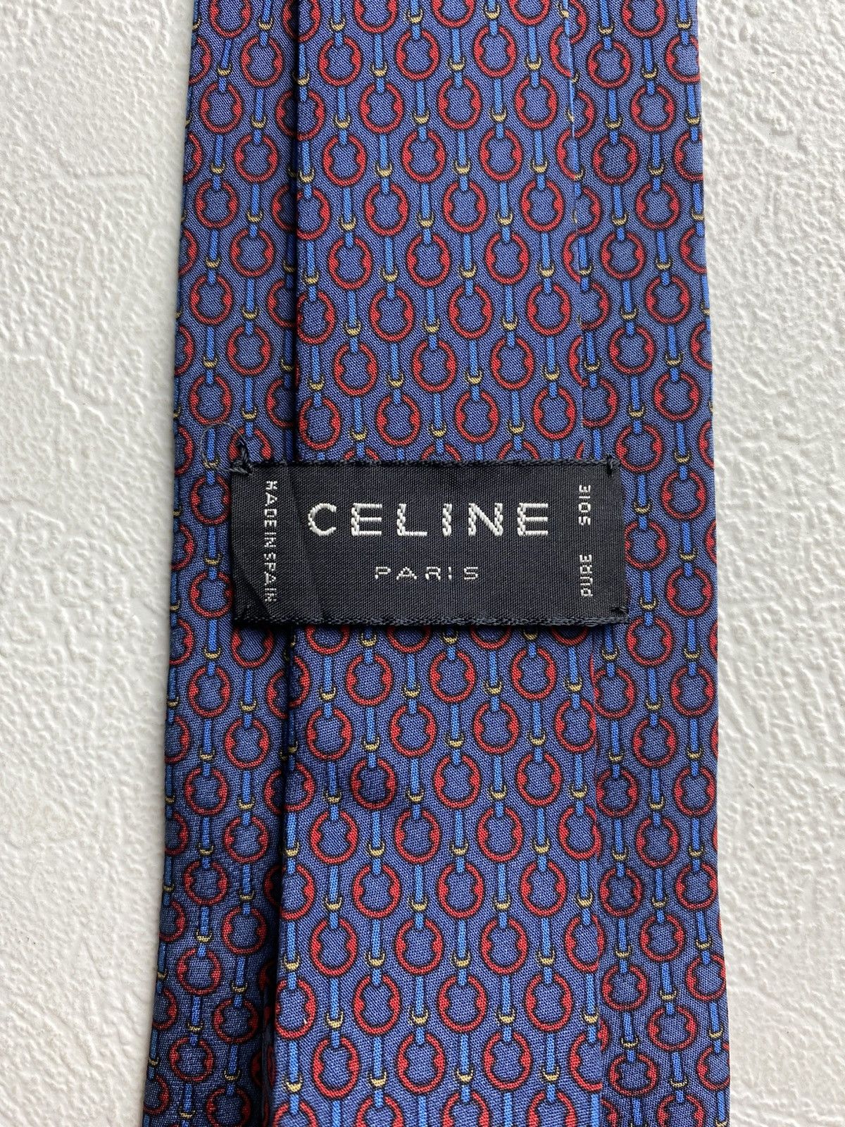Celine Celine Paris Tie Size ONE SIZE - 3 Thumbnail