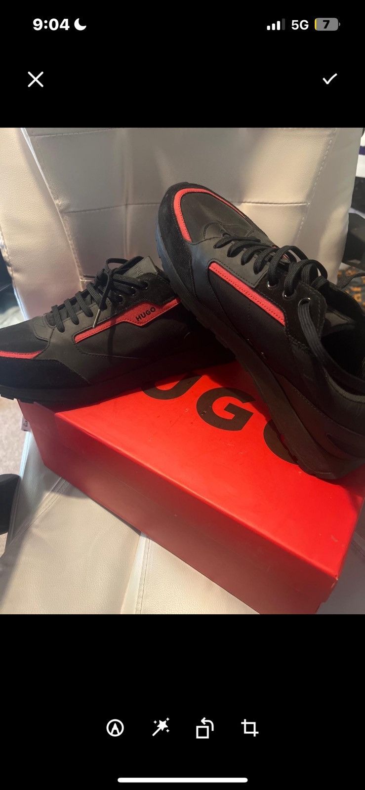 Hugo Boss HUGO ICELIN RUN TRAINERS Size US 12 / EU 45 - 6 Thumbnail