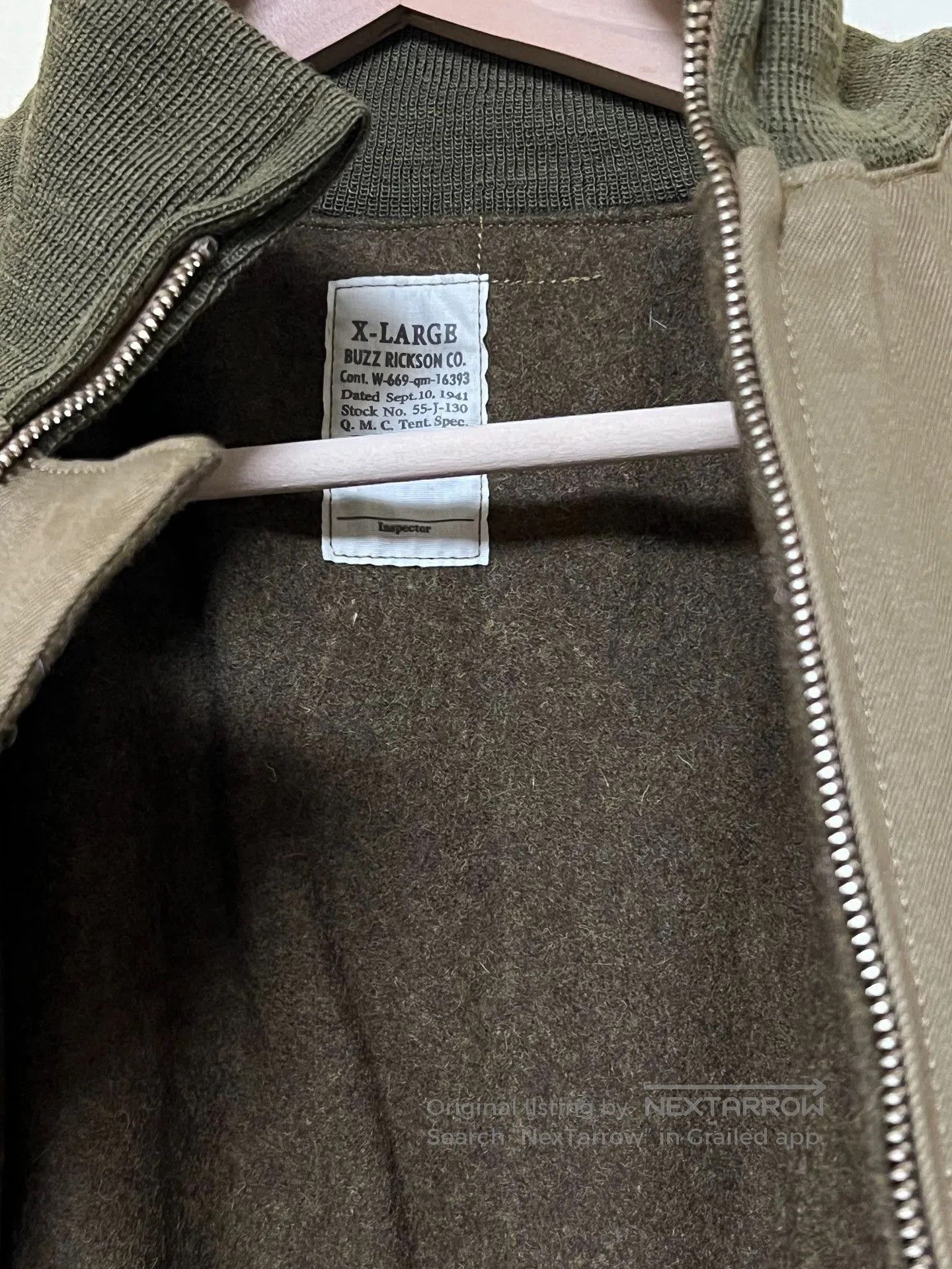 Buzz Rickson's Buzz Rickson's Military Wool Jacket Japan. Size US XL / EU 56 / 4 - 6 Thumbnail