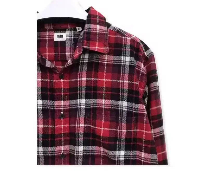 Flannel Japanese Brand Uniqlo Flannel Shirt Size US XL / EU 56 / 4 - 3 Thumbnail