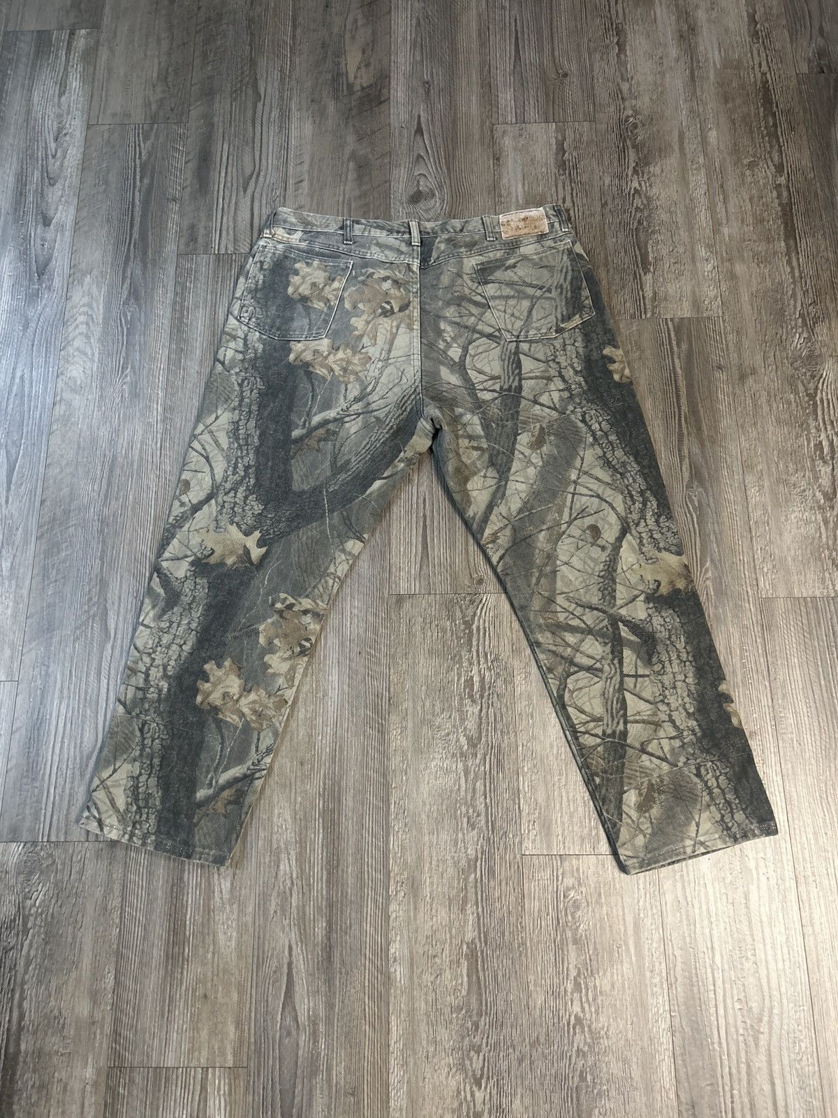 Wrangler camo vintage baggy jeans Size US 40 / EU 56 - 2 Thumbnail